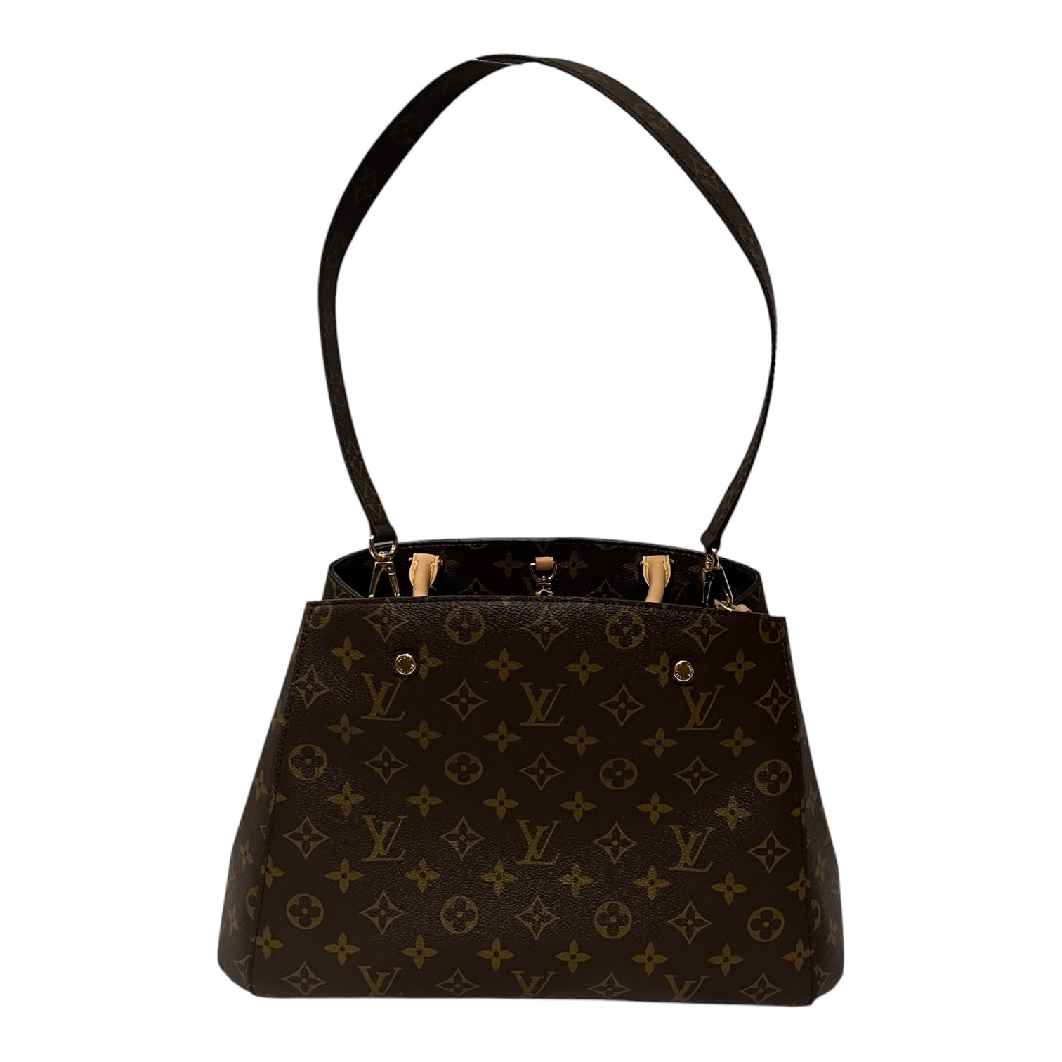 LOUIS VUITTON/Cross Body Bag/Leather/BRW/montaigne view 1