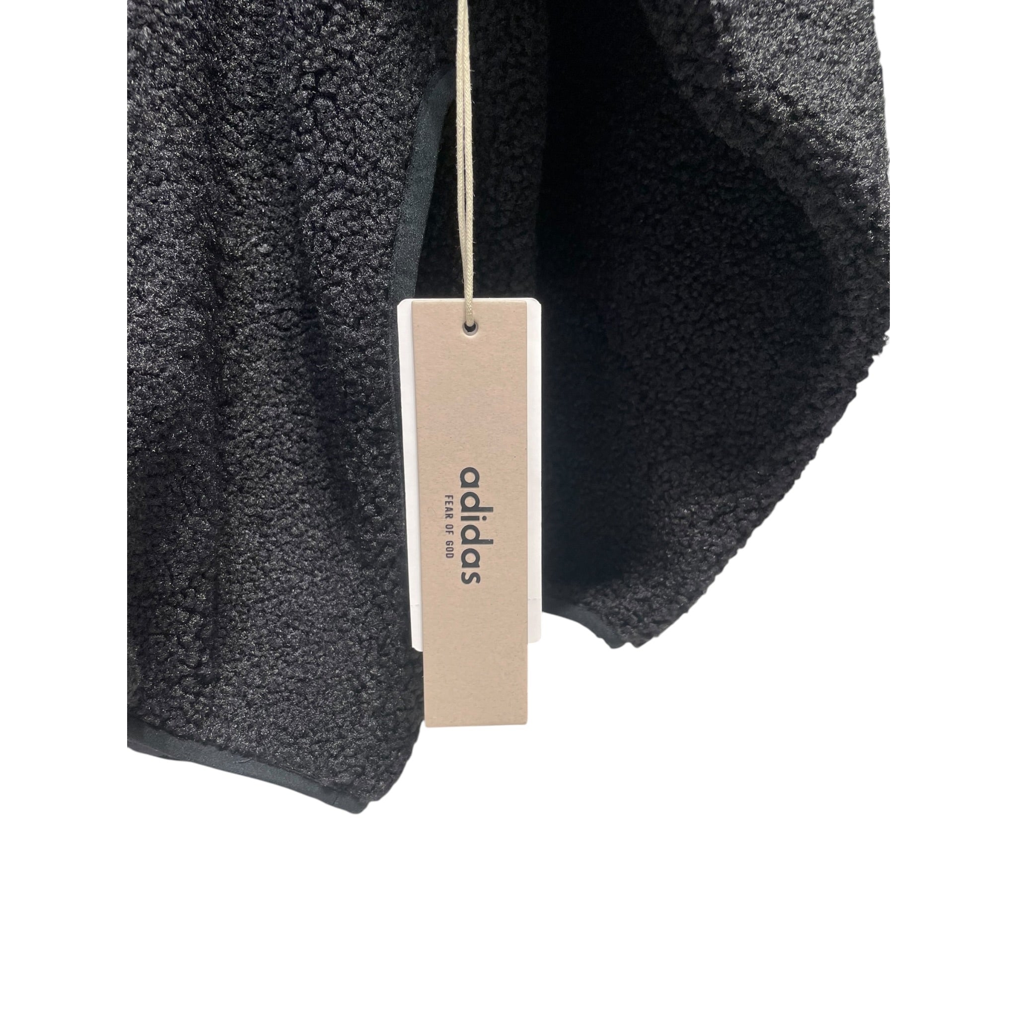 adidas/FEAR OF GOD/Hoodie/XL/Polyester/BLK/Oversize/SHERPA FLEECE HOODIE view 5