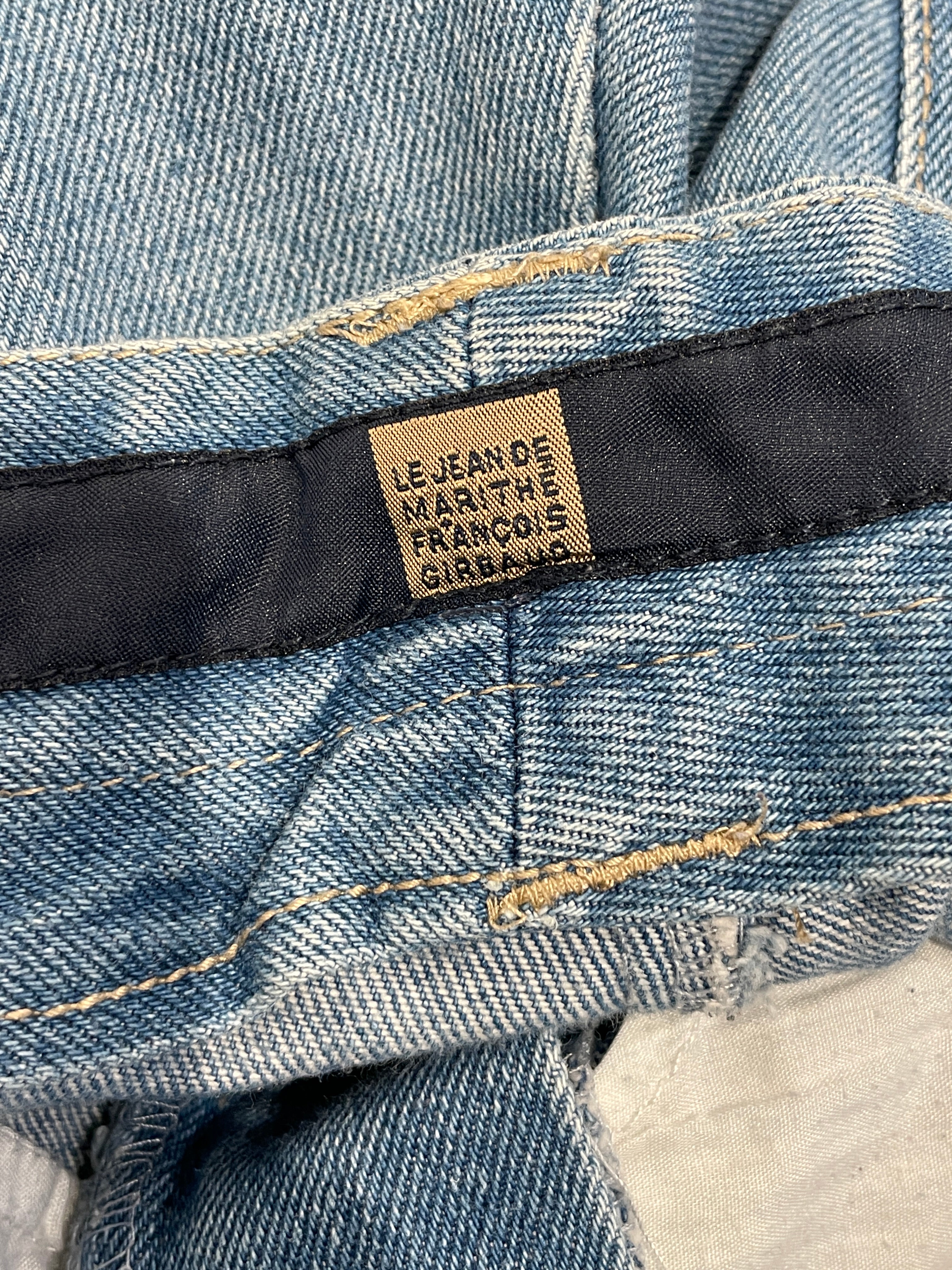 MARITHE FRANCOIS GIRBAUD/Shorts/36/Cotton/BLU/ view 3