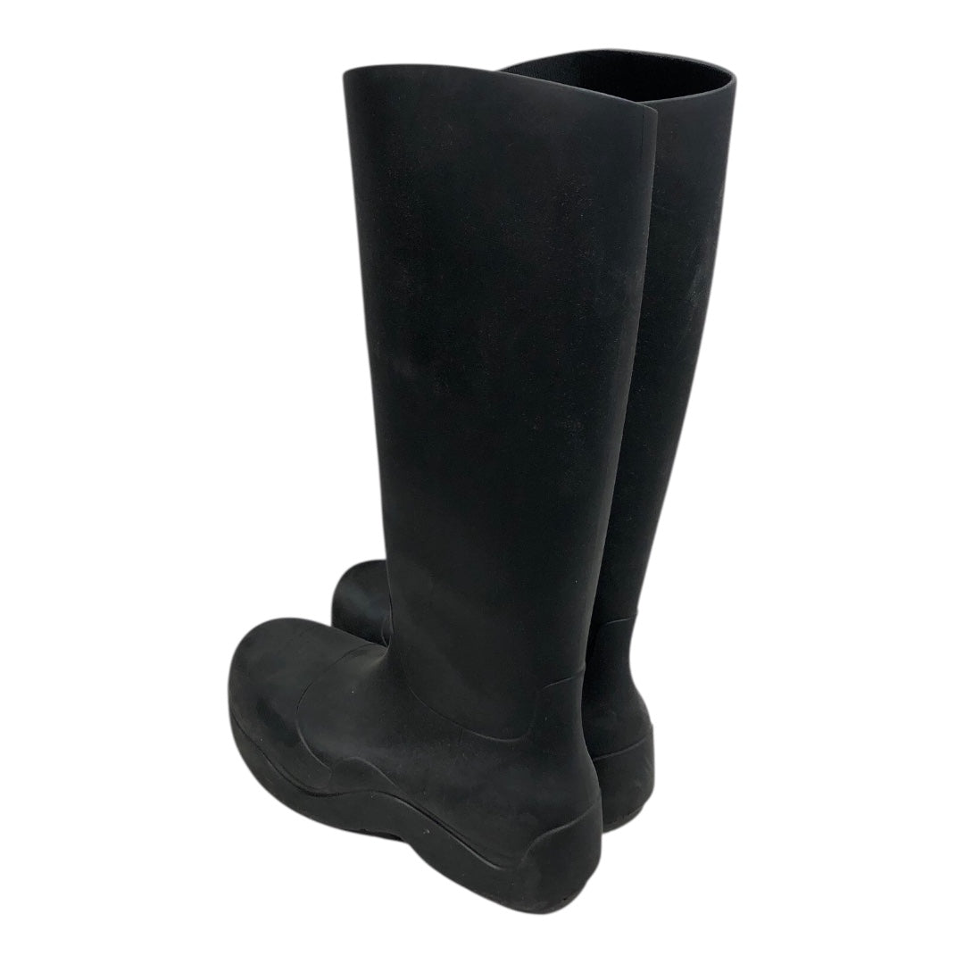 BOTTEGA VENETA/Boots/EU 40/BLK/tall puddle boots view 2