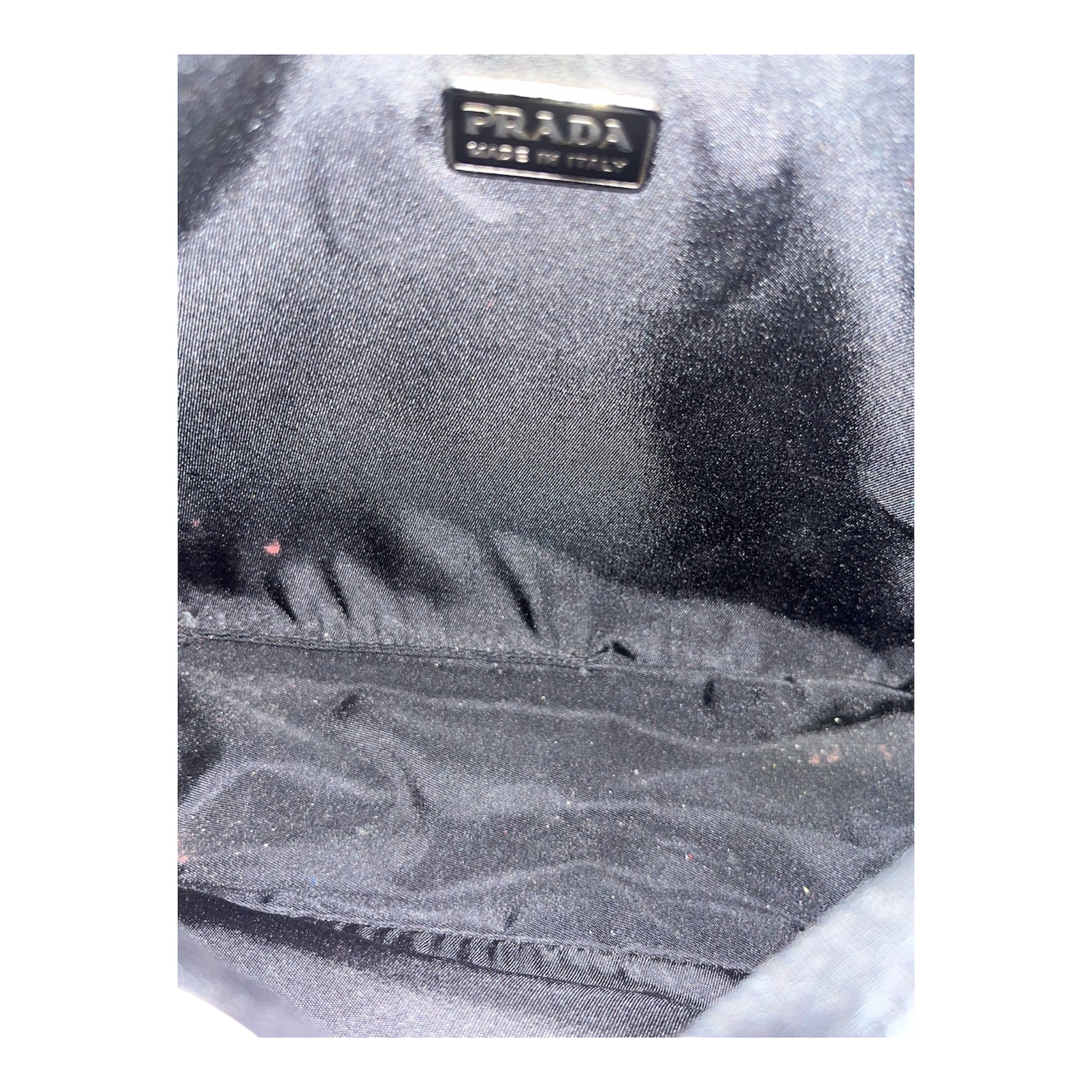 PRADA/Bag/Wool/GRY/SPORT SHOULDER BAG, BLK TRIM view 4
