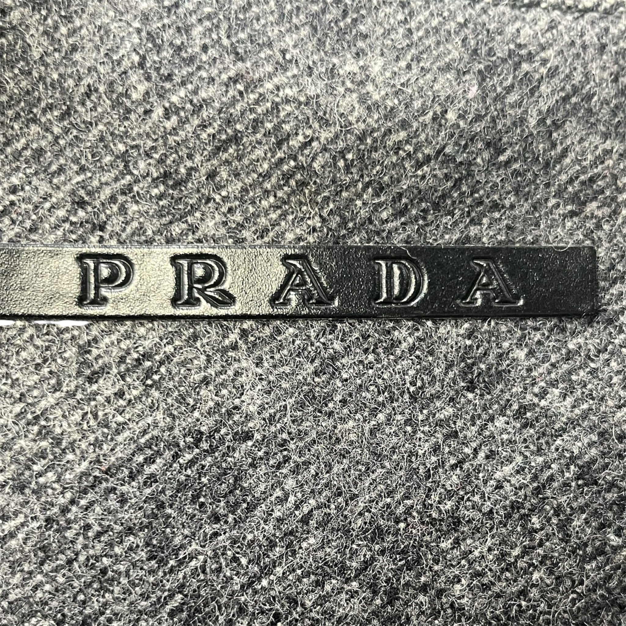 PRADA/Bag/Wool/GRY/SPORT SHOULDER BAG, BLK TRIM view 5