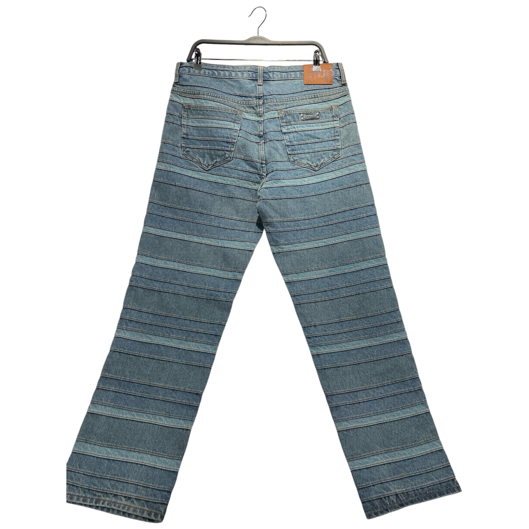 Supreme/Pants/32/Cotton/BLU/layered jeans view 2