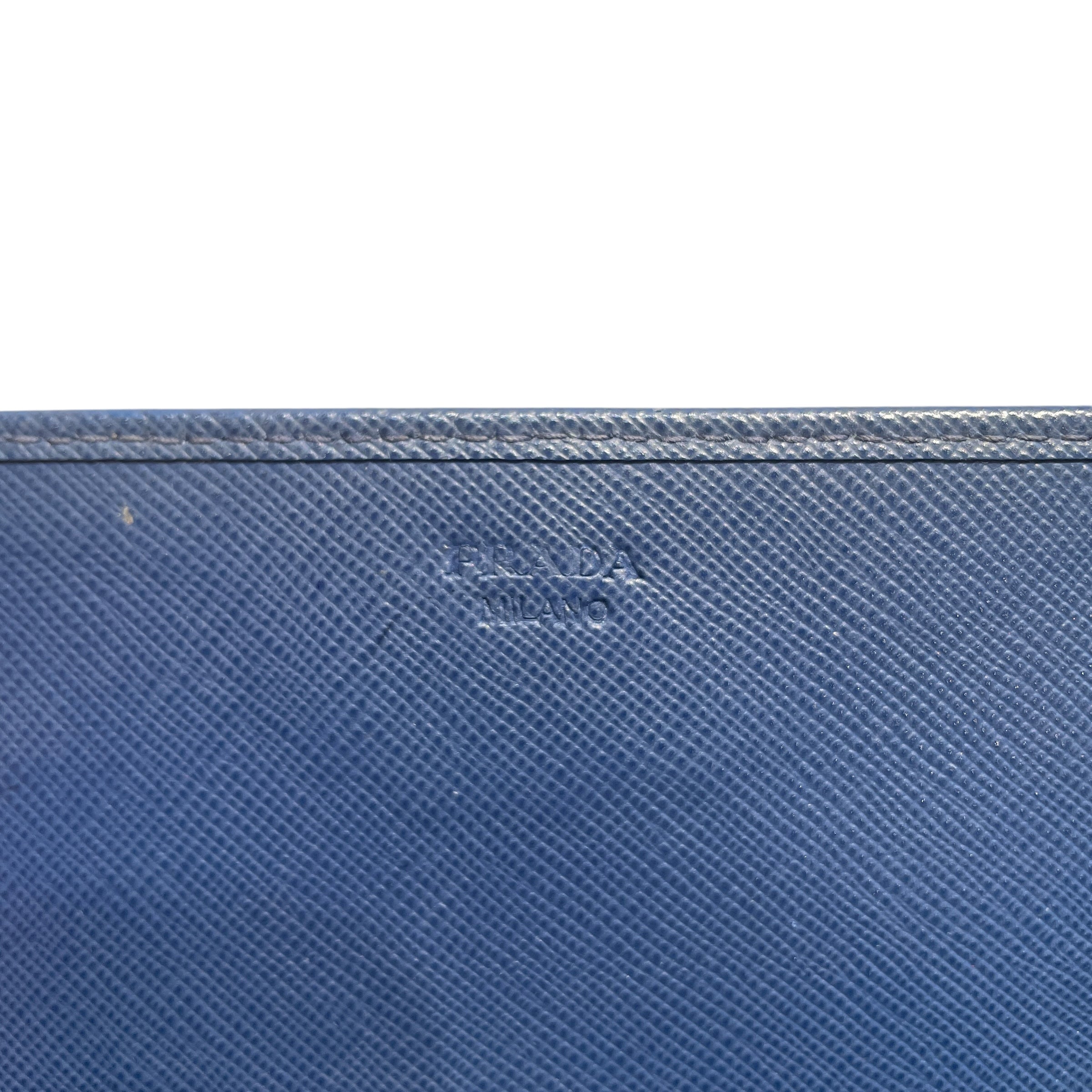 PRADA/Cross Body Bag/S/BLU/Vitello Move view 3