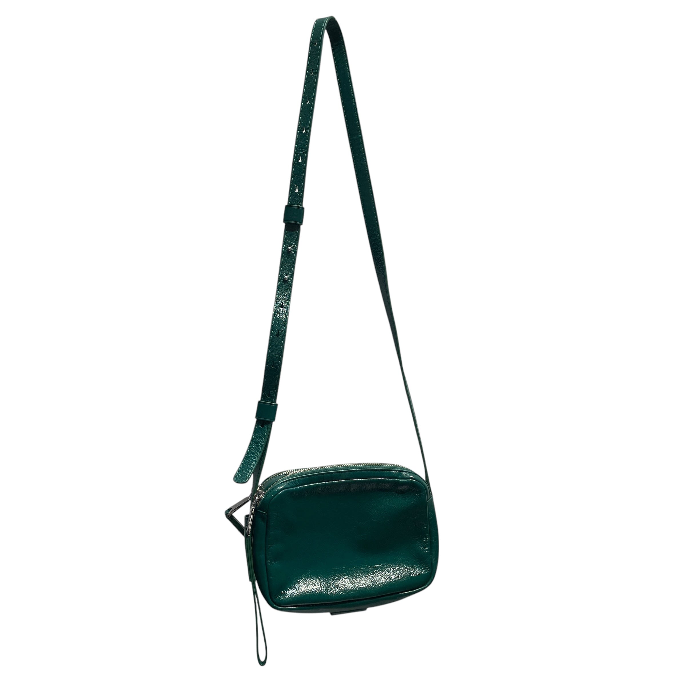 PROENZA SCHOULER/Cross Body Bag/Leather/GRN/White label view 1