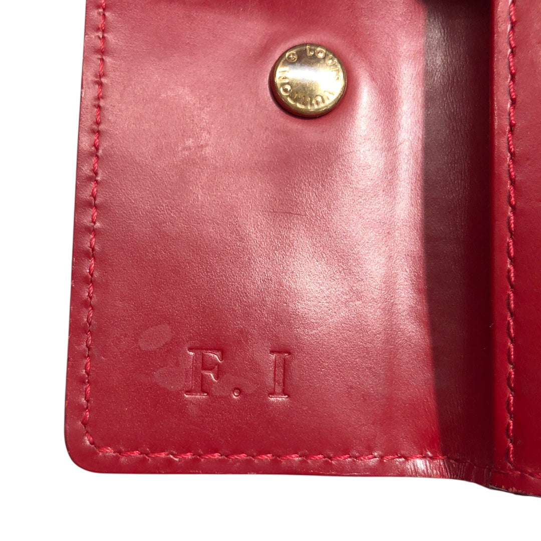 LOUIS VUITTON/Key Holder/Monogram/Leather/RED/ view 8