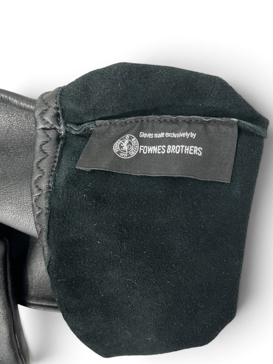 WILLY CHAVARRIA/Gloves, Mittens/Lambskin/BLK/L's/LAMB LEATHER RUNWAY ROSE GLOVE view 5