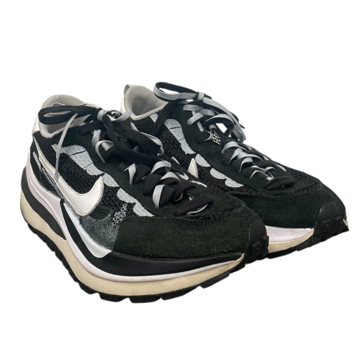 NIKE/VAPOR WAFFLE/Low-Sneakers/US 11/Border/Suede/BLK/CV1363-001 view 1