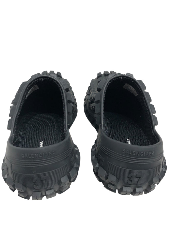 Balenciaga Defender mesh and rubber platform sneakers - AirRobe