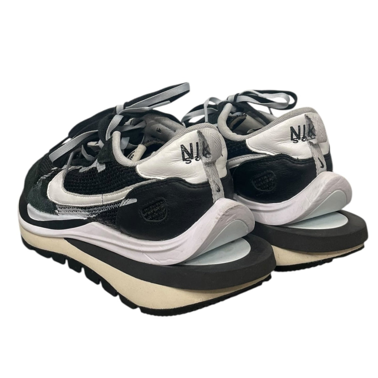 NIKE/VAPOR WAFFLE/Low-Sneakers/US 11/Border/Suede/BLK/CV1363-001 view 2