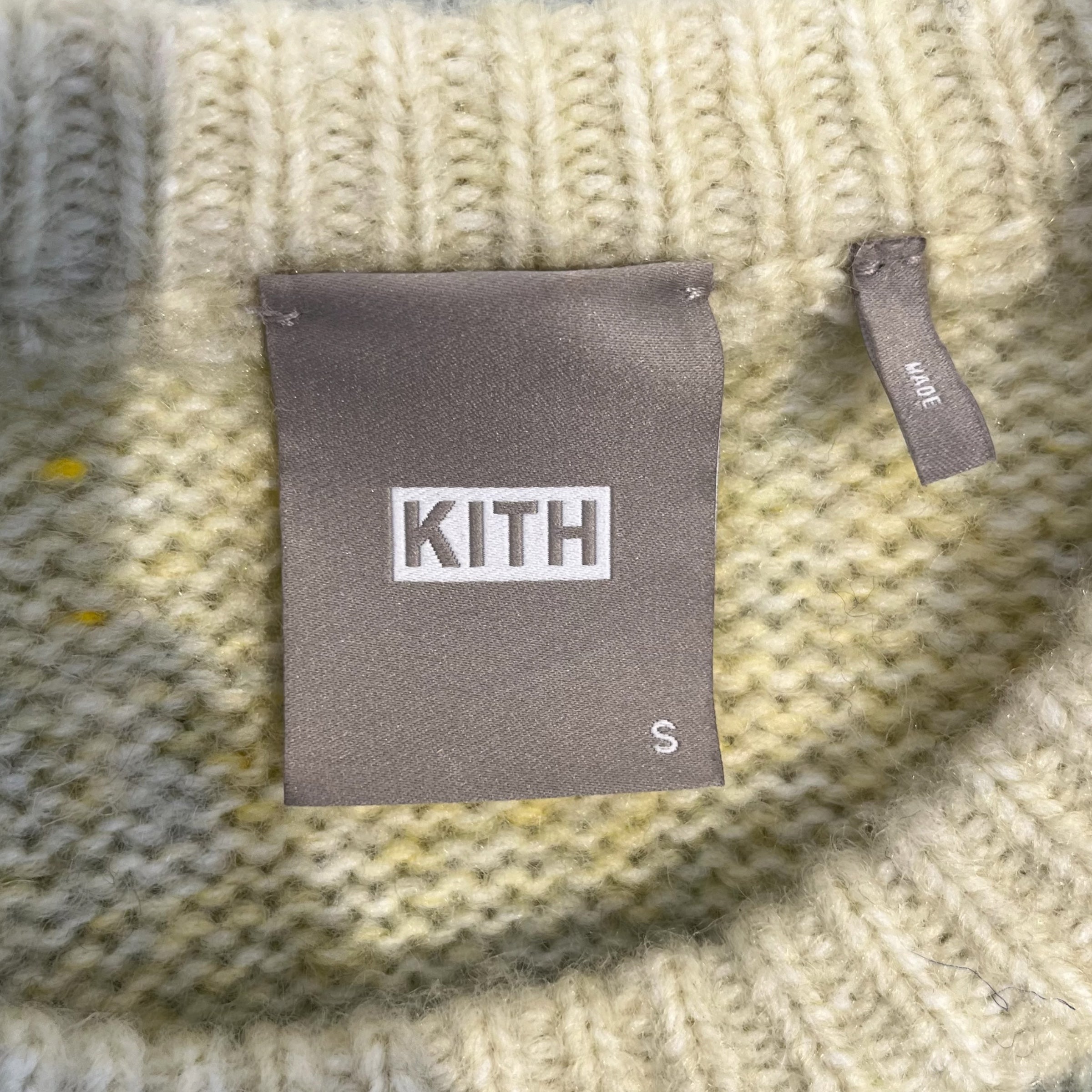 KITH/Sweater/S/Wool/GRN/GREEN GRADIENT KNIT SWEATER view 3