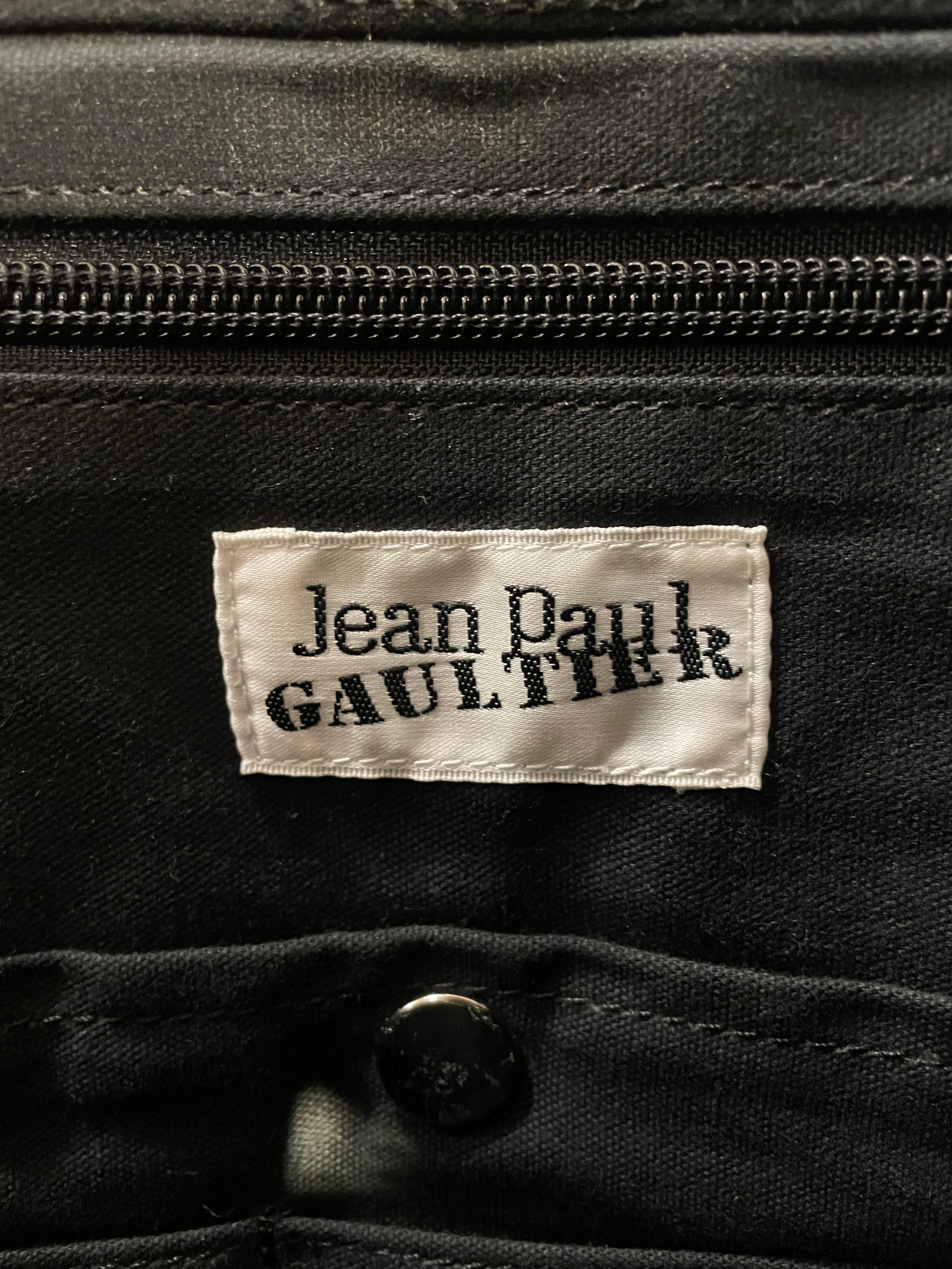 Jean Paul Gaultier/Tote Bag/OS/Leather/BLK/KEYHOLE WAX LEATHER TOTE view 4
