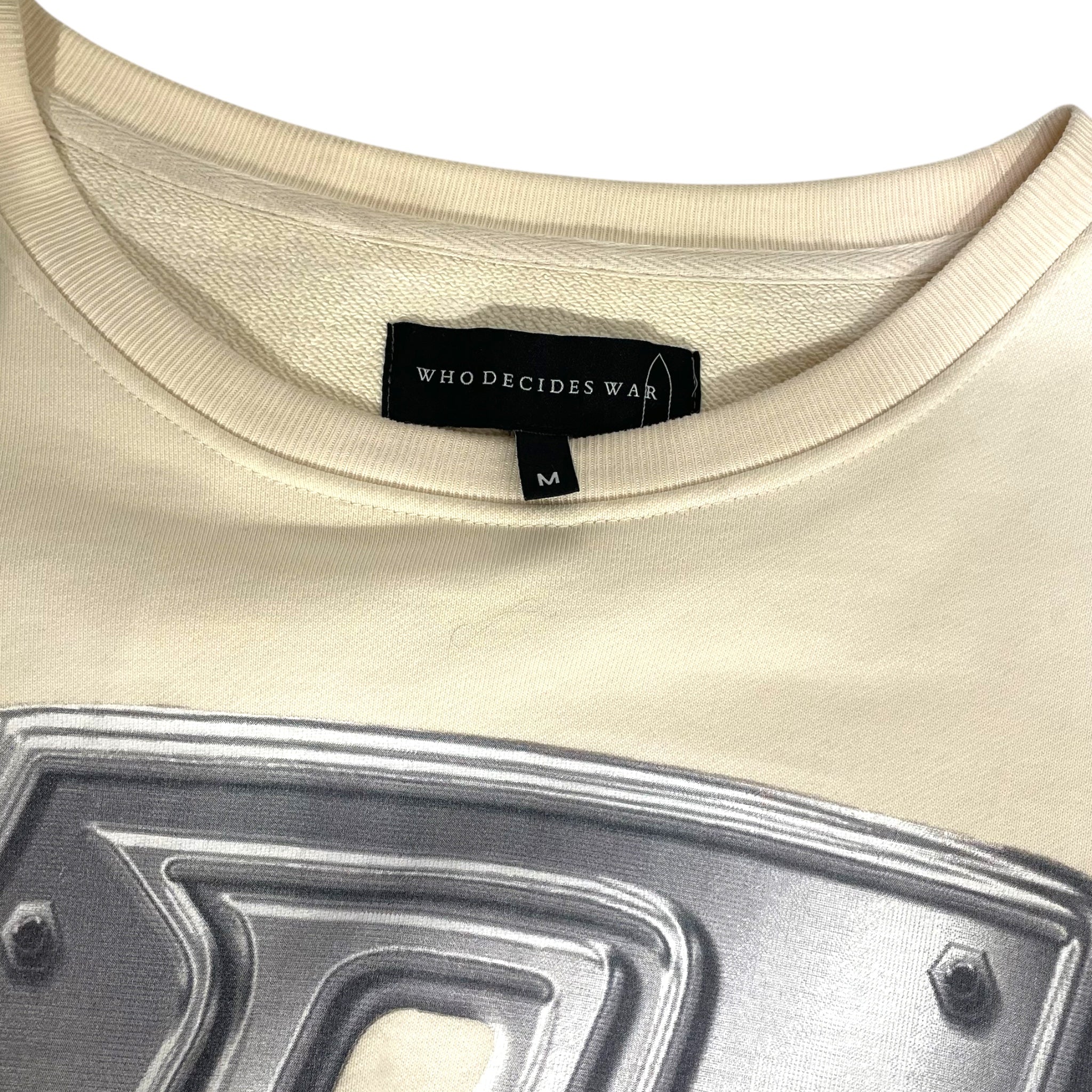WHO DECIDES WAR/Sweater/M/Cotton/CRM/Ruff Ryders Decide War view 3