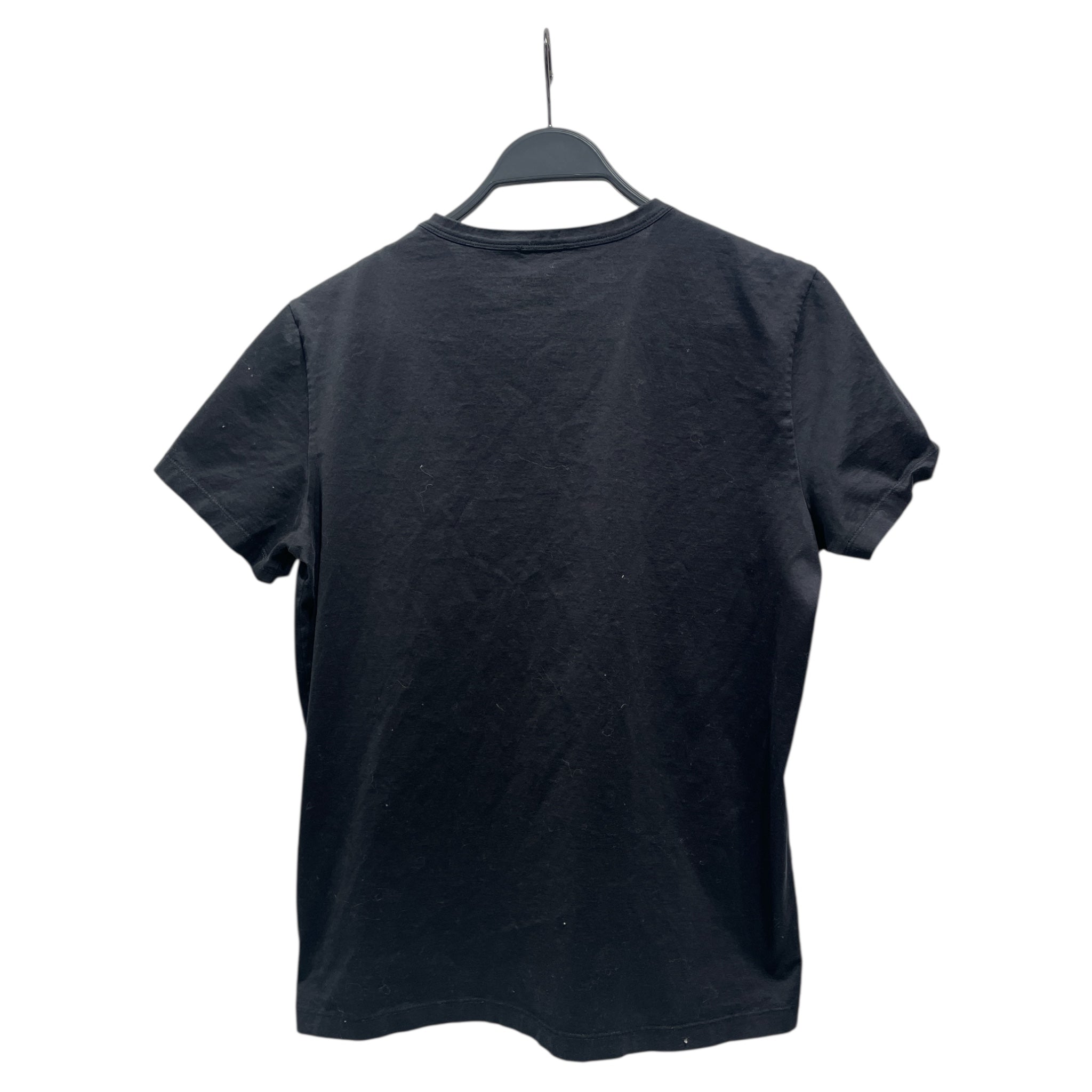 MONCLER/T-Shirt/M/Cotton/BLK/double chest logo view 2