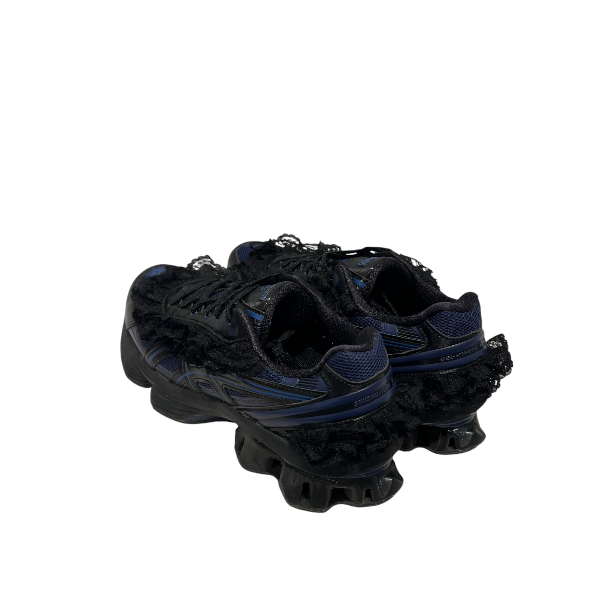 ASICS/Low-Sneakers/US 8.5/BLK/SHUSHU/TONG BLK LACE DRK BLU view 2