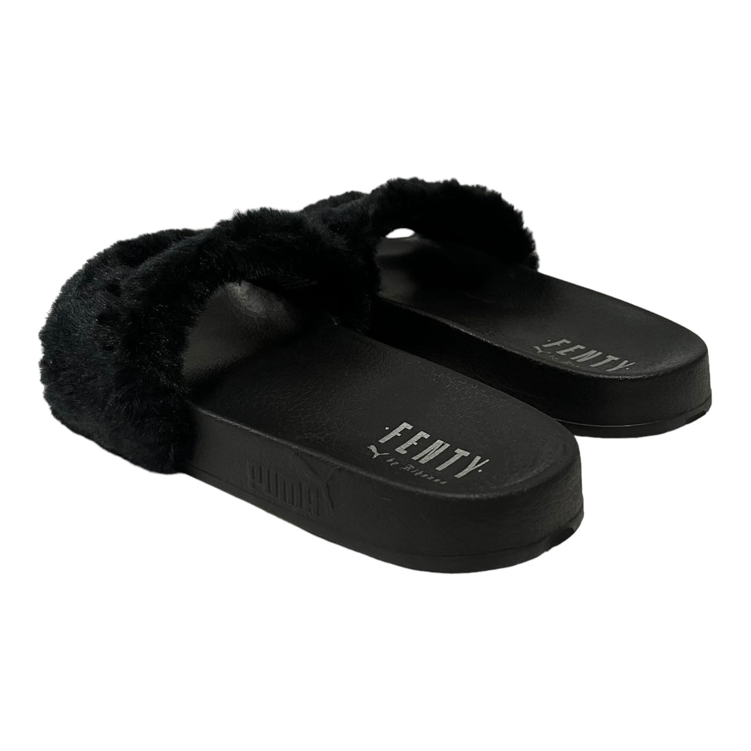 Fenty puma slides black hotsell