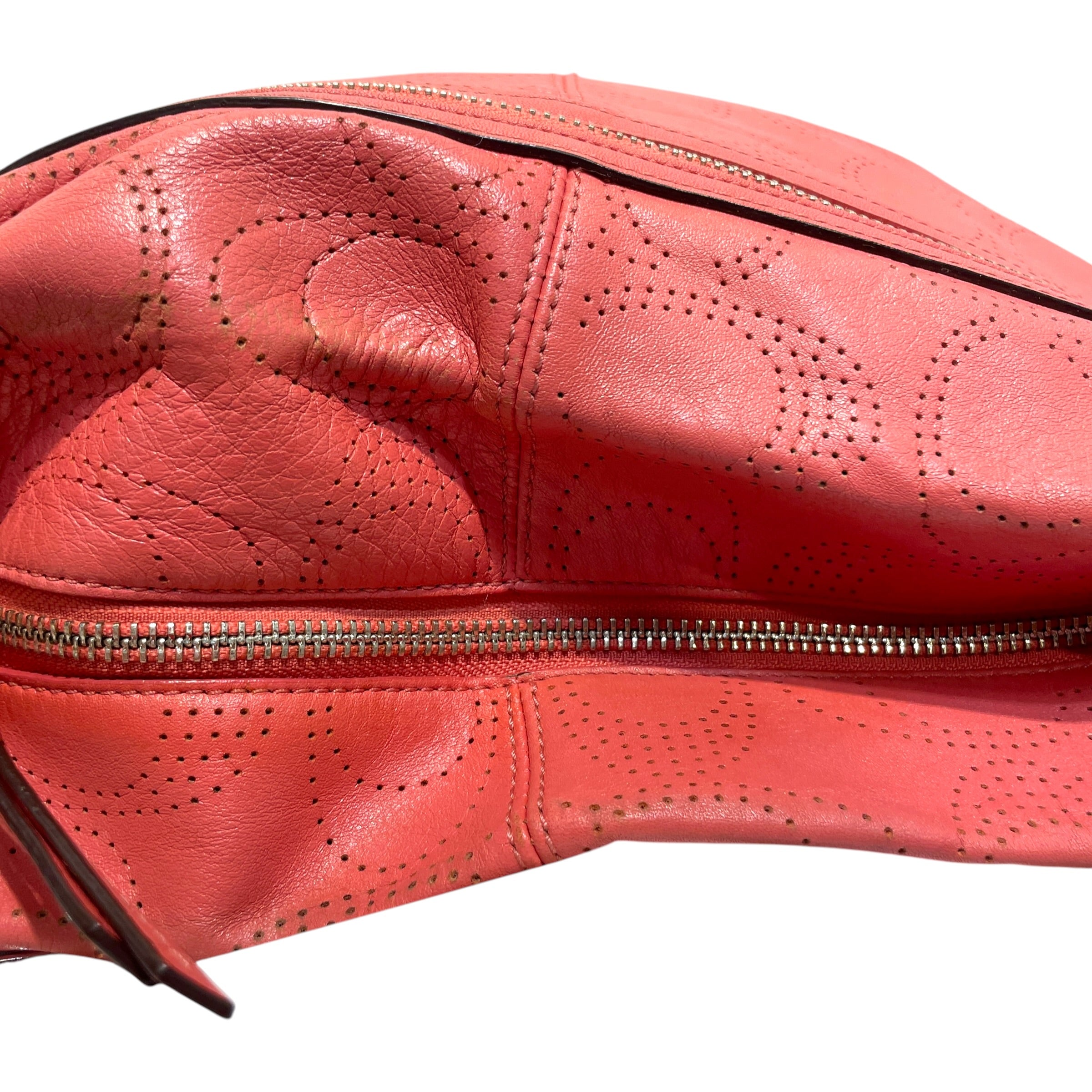 COACH/Bag/Monogram/Leather/PNK/Perferated Crossbody Logo Bag view 4