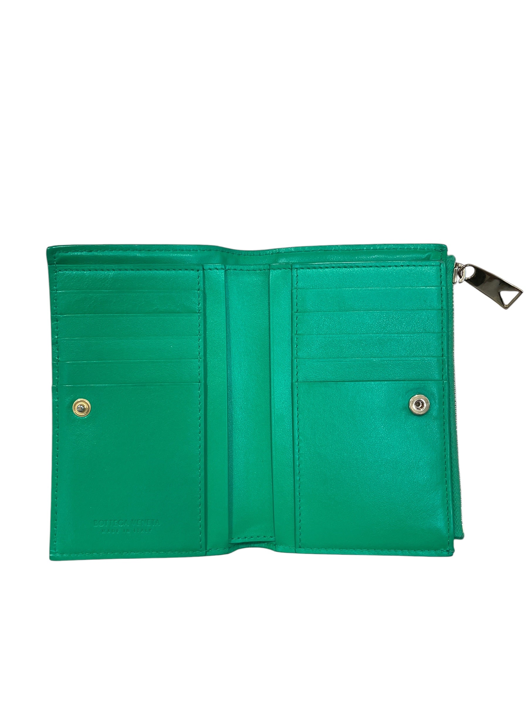 BOTTEGA VENETA/Long Wallet/Leather/GRN/L's/X497RWK view 3