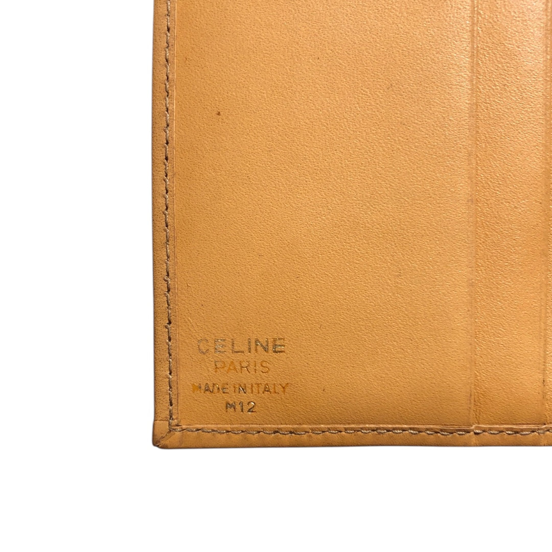CELINE/Bifold Wallet/Monogram/Leather/BRW/ view 5