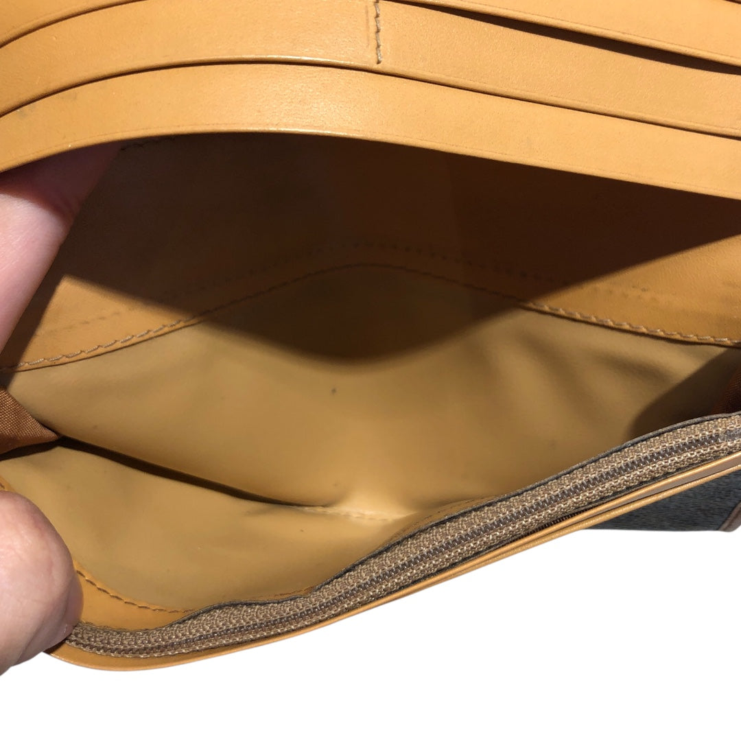CELINE/Bifold Wallet/Monogram/Leather/BRW/ view 6