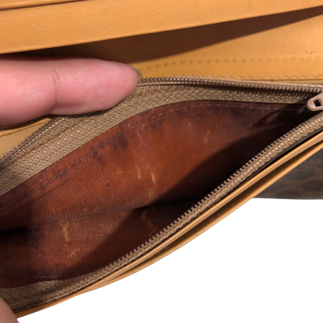 CELINE/Bifold Wallet/Monogram/Leather/BRW/ view 7