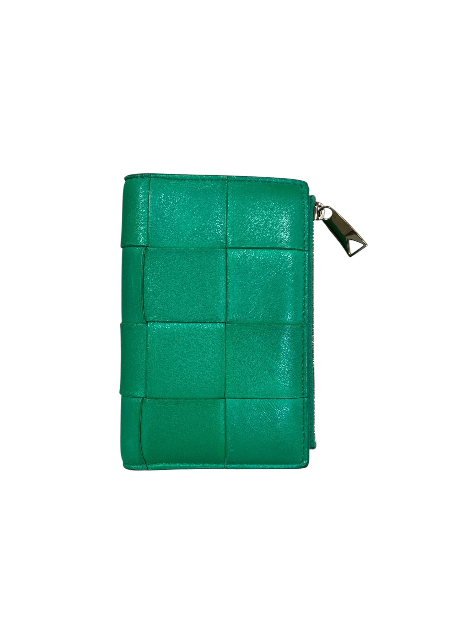 BOTTEGA VENETA/Long Wallet/Leather/GRN/L's/X497RWK view 1