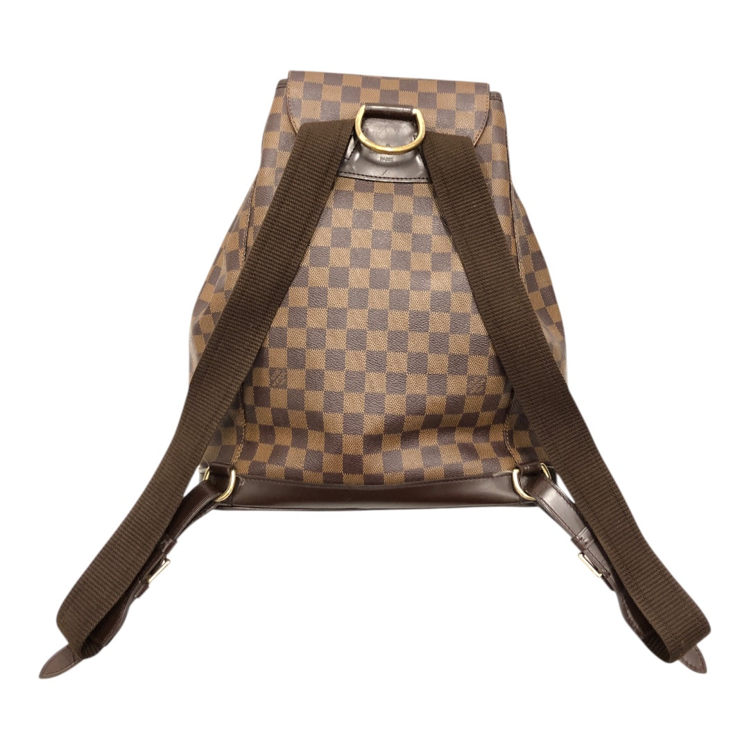 LOUIS VUITTON/Backpack/All Over Print/BRW/Damier Ebene Montsouris MM view 2