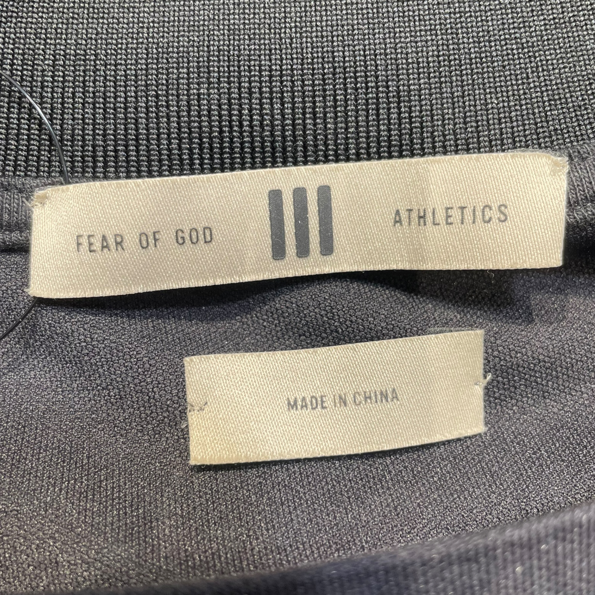 adidas/FEAR OF GOD/Cut & Sew/S/Polyester/BLK/JERSEY view 3