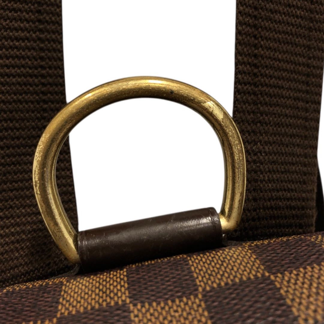LOUIS VUITTON/Backpack/All Over Print/BRW/Damier Ebene Montsouris MM view 6