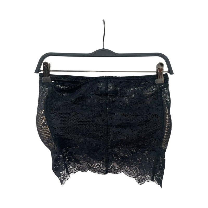 Jean Paul Gaultier/Skirt/S/Polyester/BLK/LACE