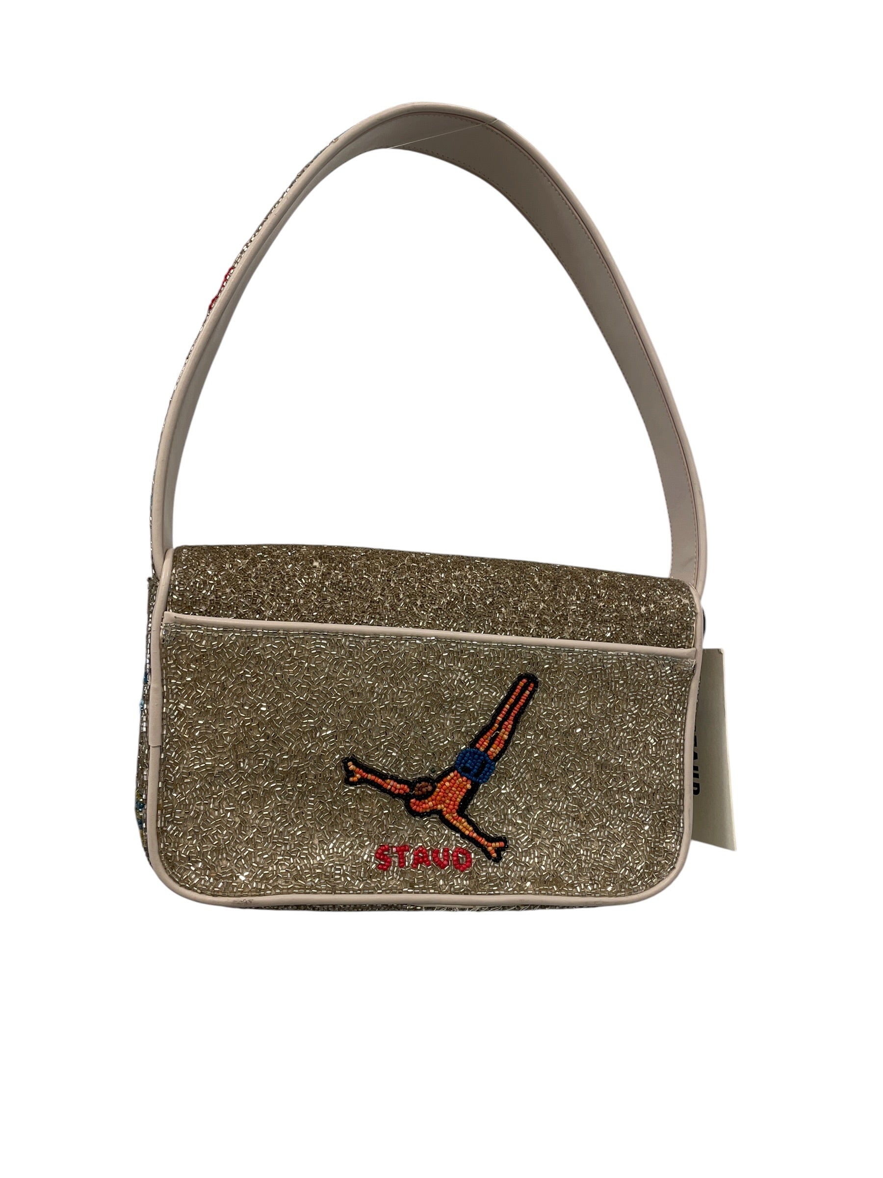 STAUD/Hand Bag/All Over Print/GRY/STAUDE TOMMY BEADED BAG view 2