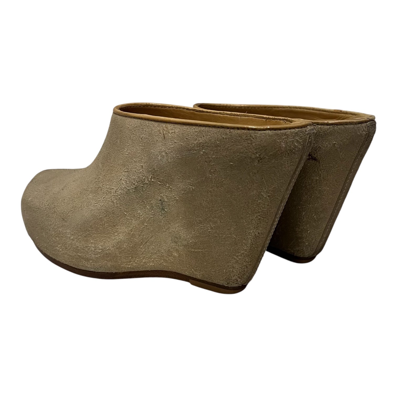 Rick Owens/Heels/EU 35/BEG/wedge view 2