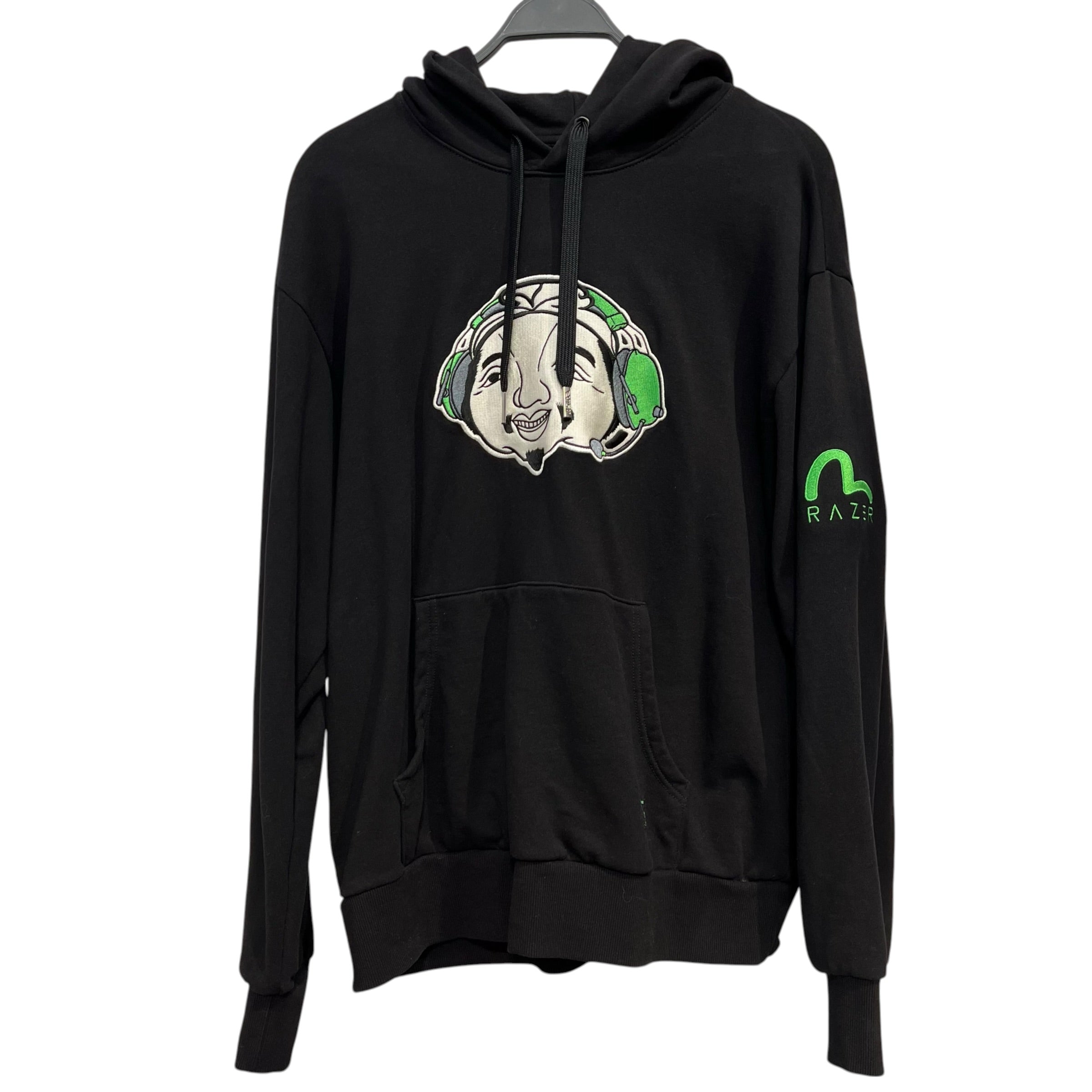 EVISU/Hoodie/XL/Cotton/BLK/razer collab view 1