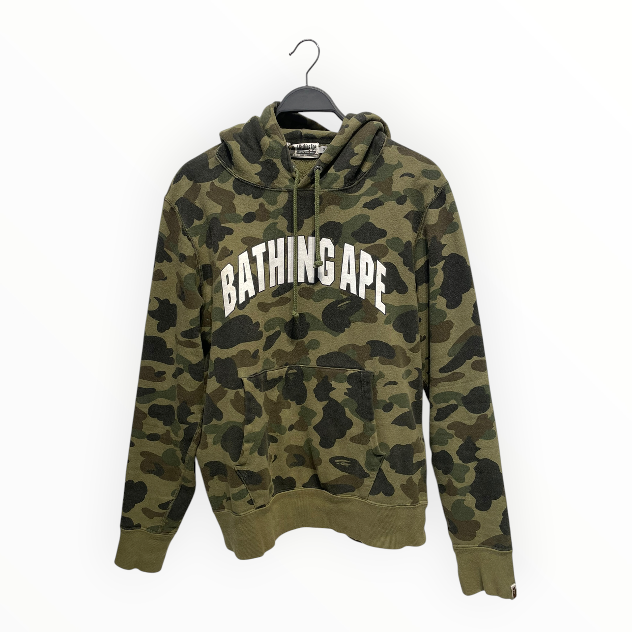 A BATHING APE/Hoodie/M/Camouflage/Cotton/GRN/BATHING APE view 1