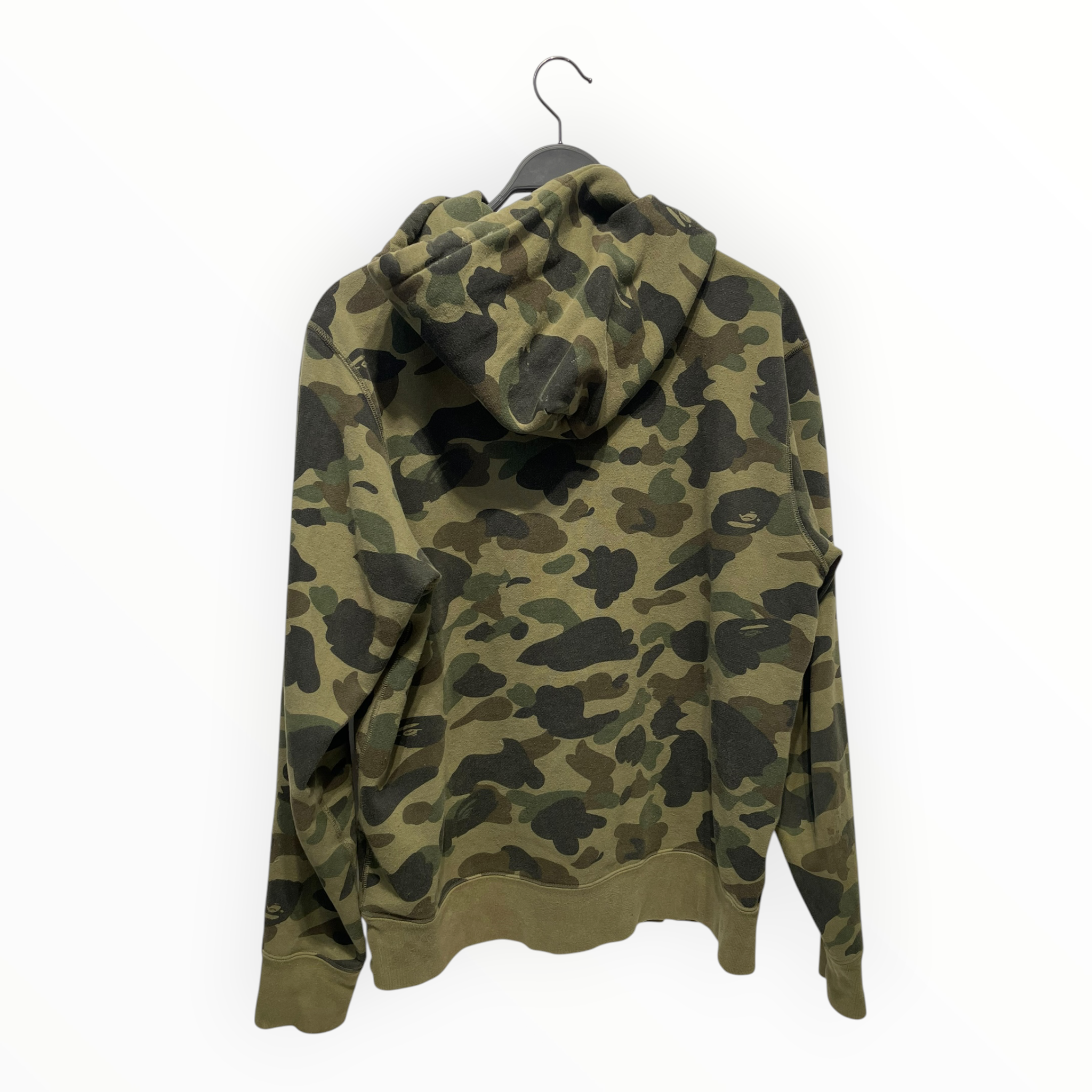 A BATHING APE/Hoodie/M/Camouflage/Cotton/GRN/BATHING APE view 2