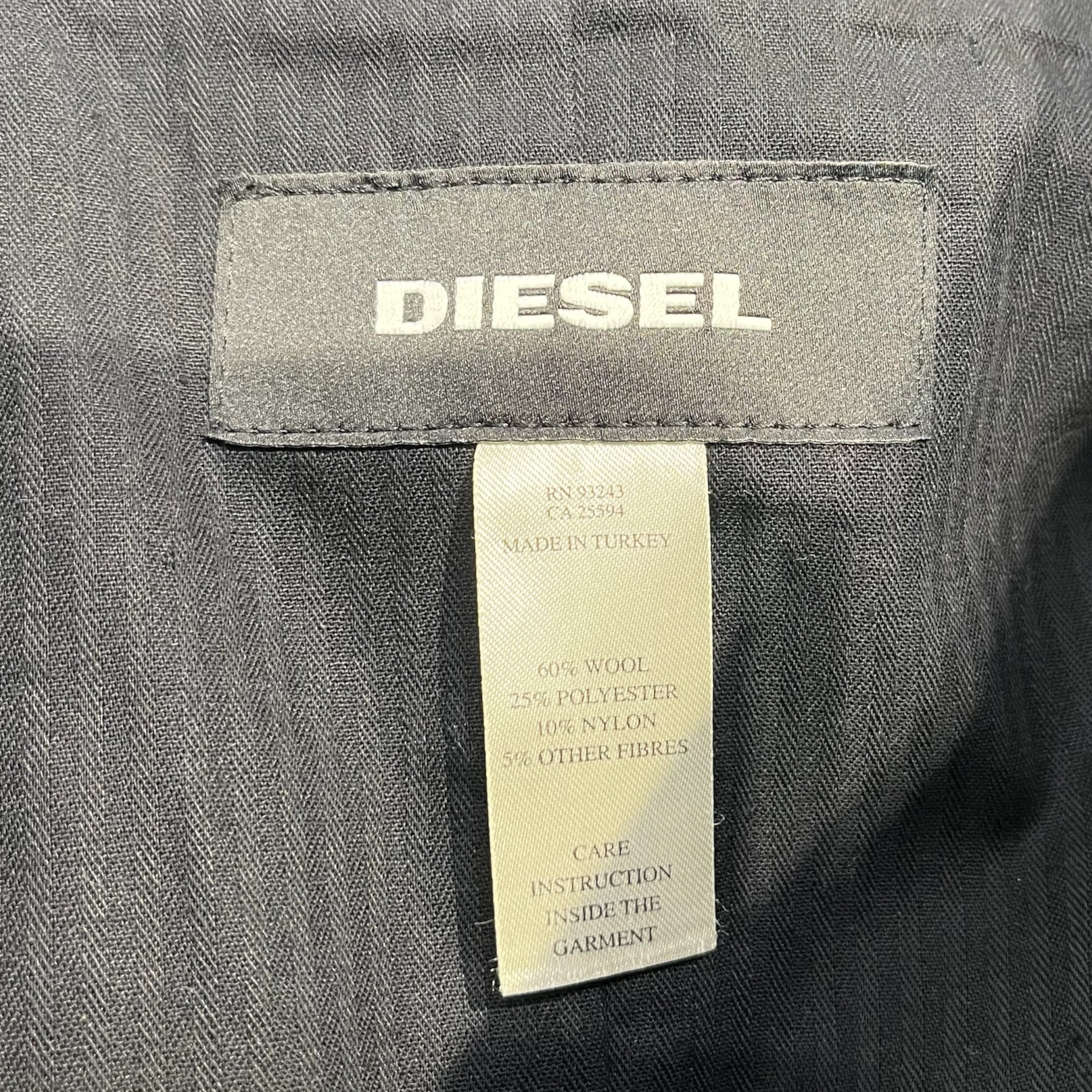 DIESEL/Jacket/L/GRY/diesel blazer view 3