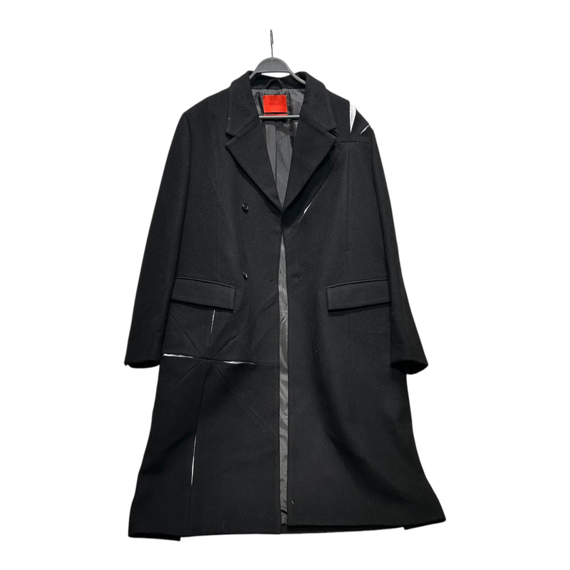 Kusikohc/Trench Coat/L/Wool/BLK/