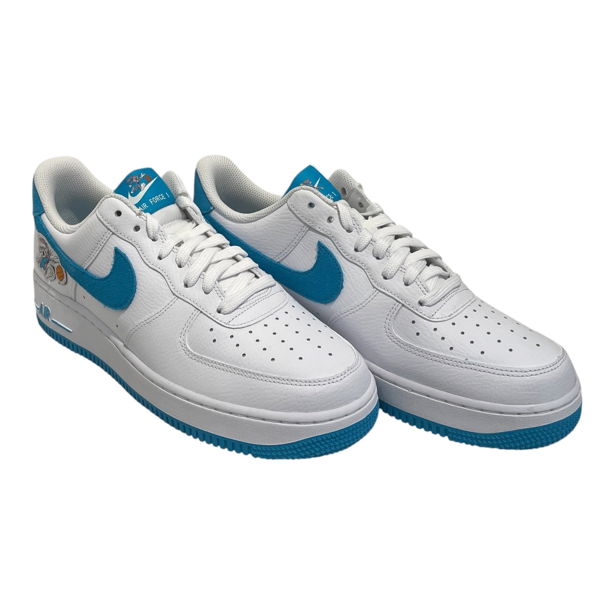 NIKE/AIR FORCE 1 07/Low-Sneakers/US 9.5/Leather/WHT/DJ7998-100 view 1