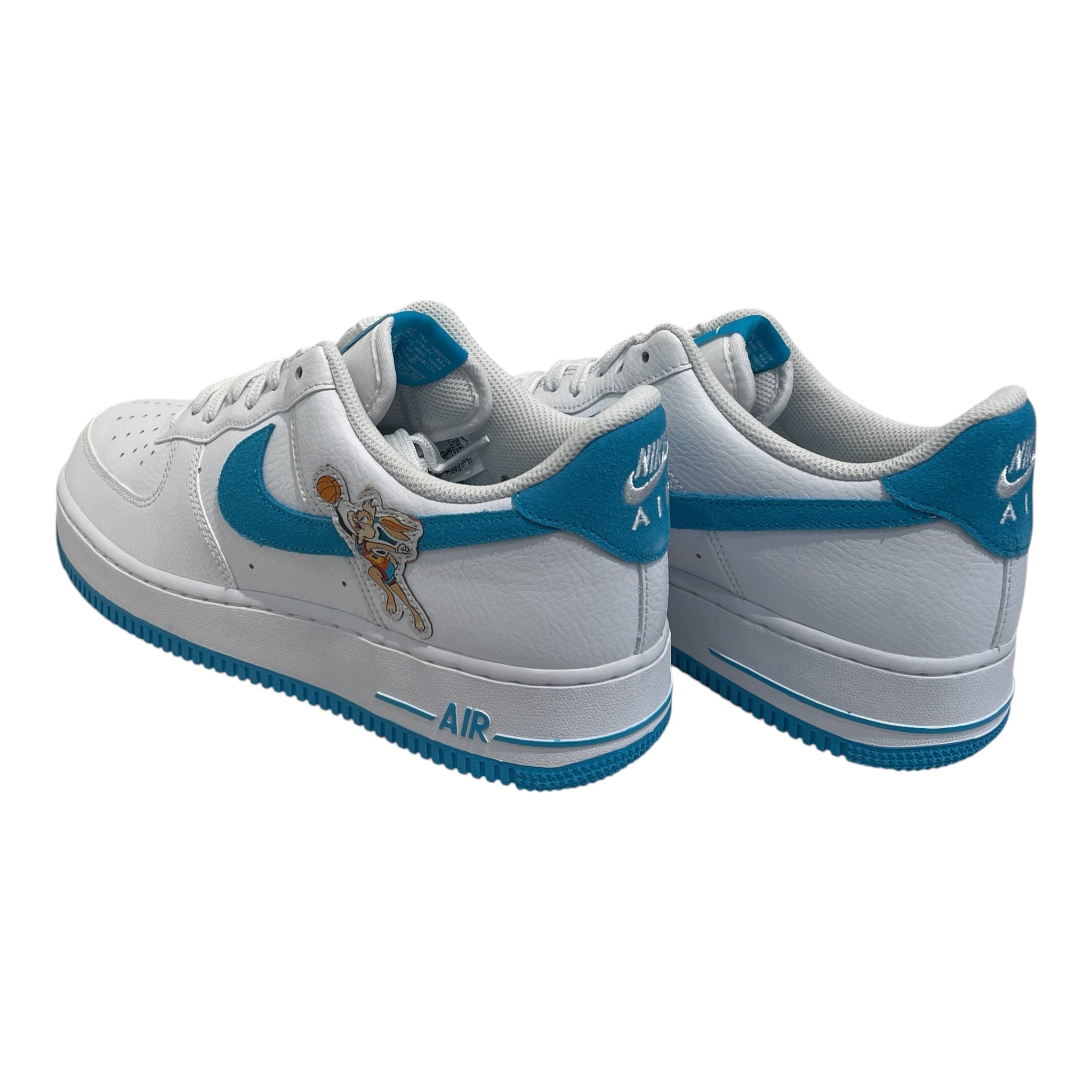 NIKE/AIR FORCE 1 07/Low-Sneakers/US 9.5/Leather/WHT/DJ7998-100 view 2