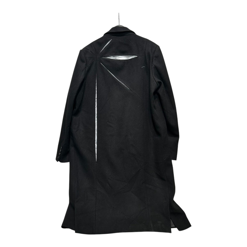 Kusikohc/Trench Coat/L/Wool/BLK/