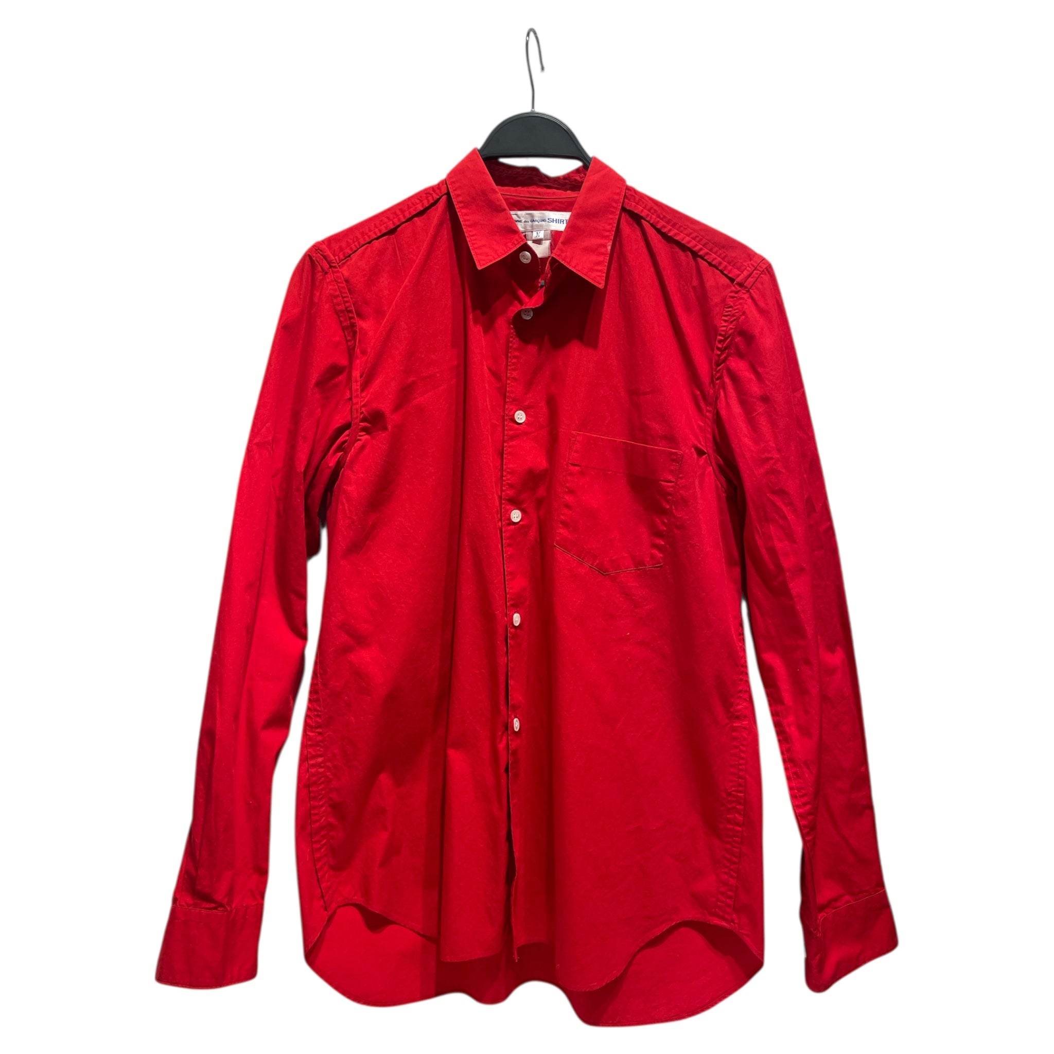 COMME des GARCONS SHIRT/3|4S Shirt/M/Cotton/RED/ view 1