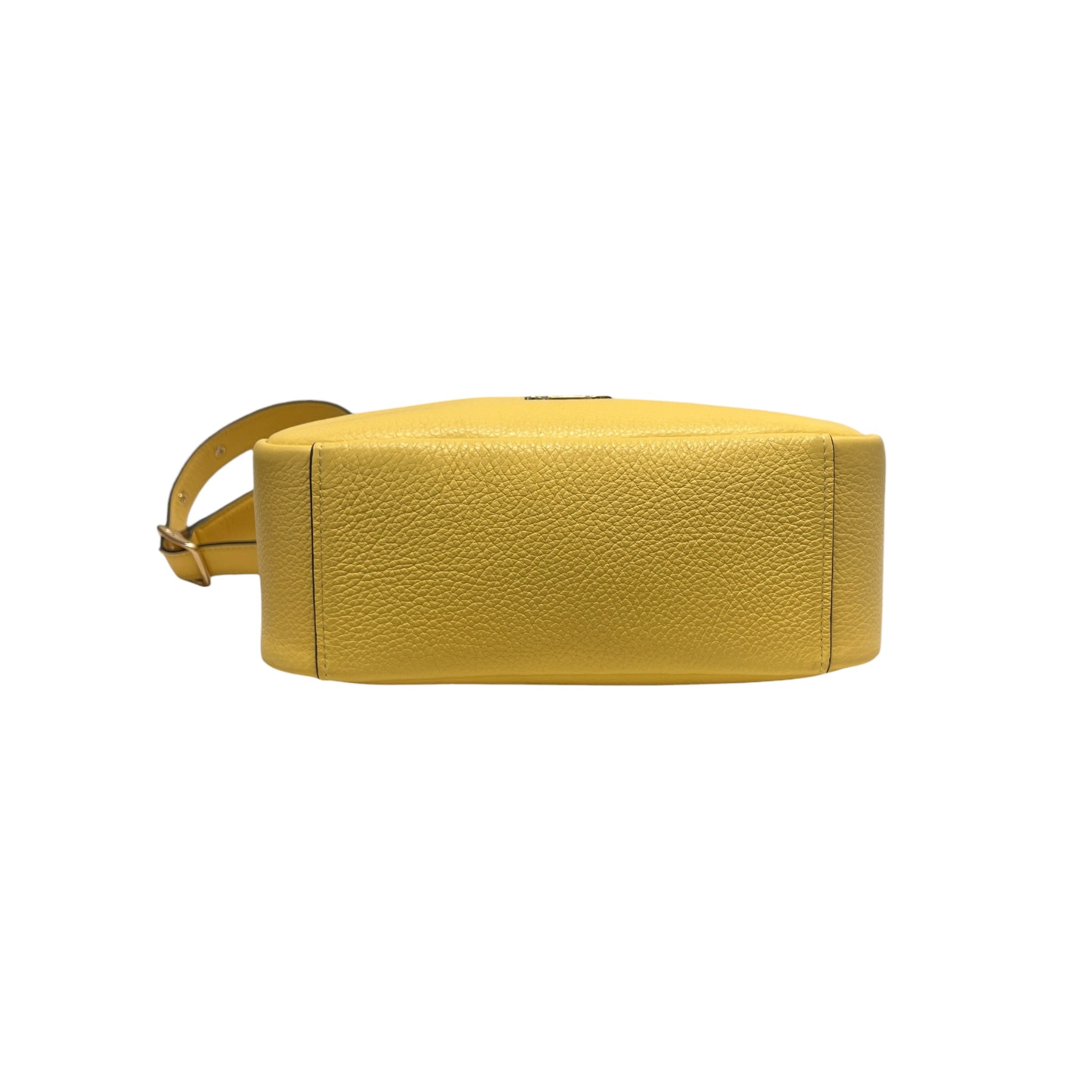 COACH/Hand Bag/Leather/YEL/Hadley Convertible Crossbody view 3