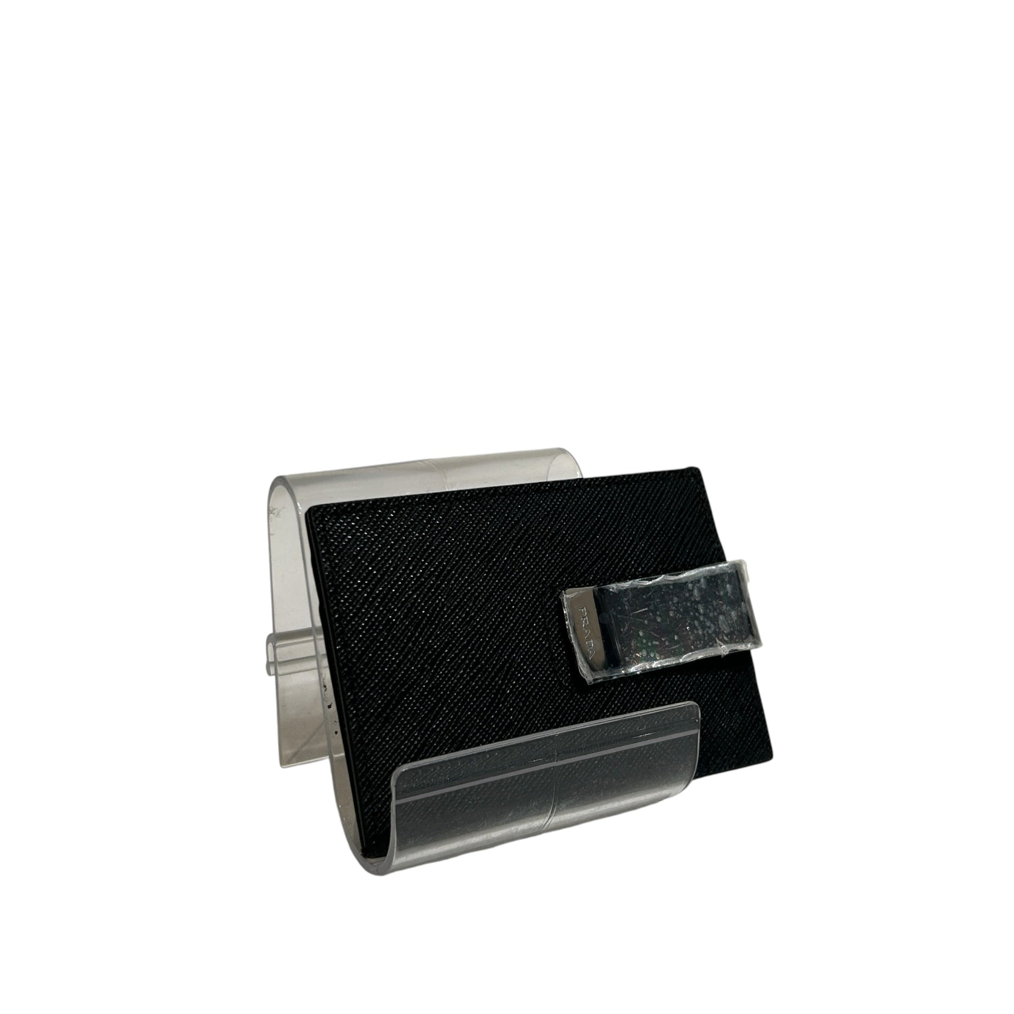 PRADA/Card Case/Leather/BLK/M's/CARD HOLDER / MONEY CLIP view 2