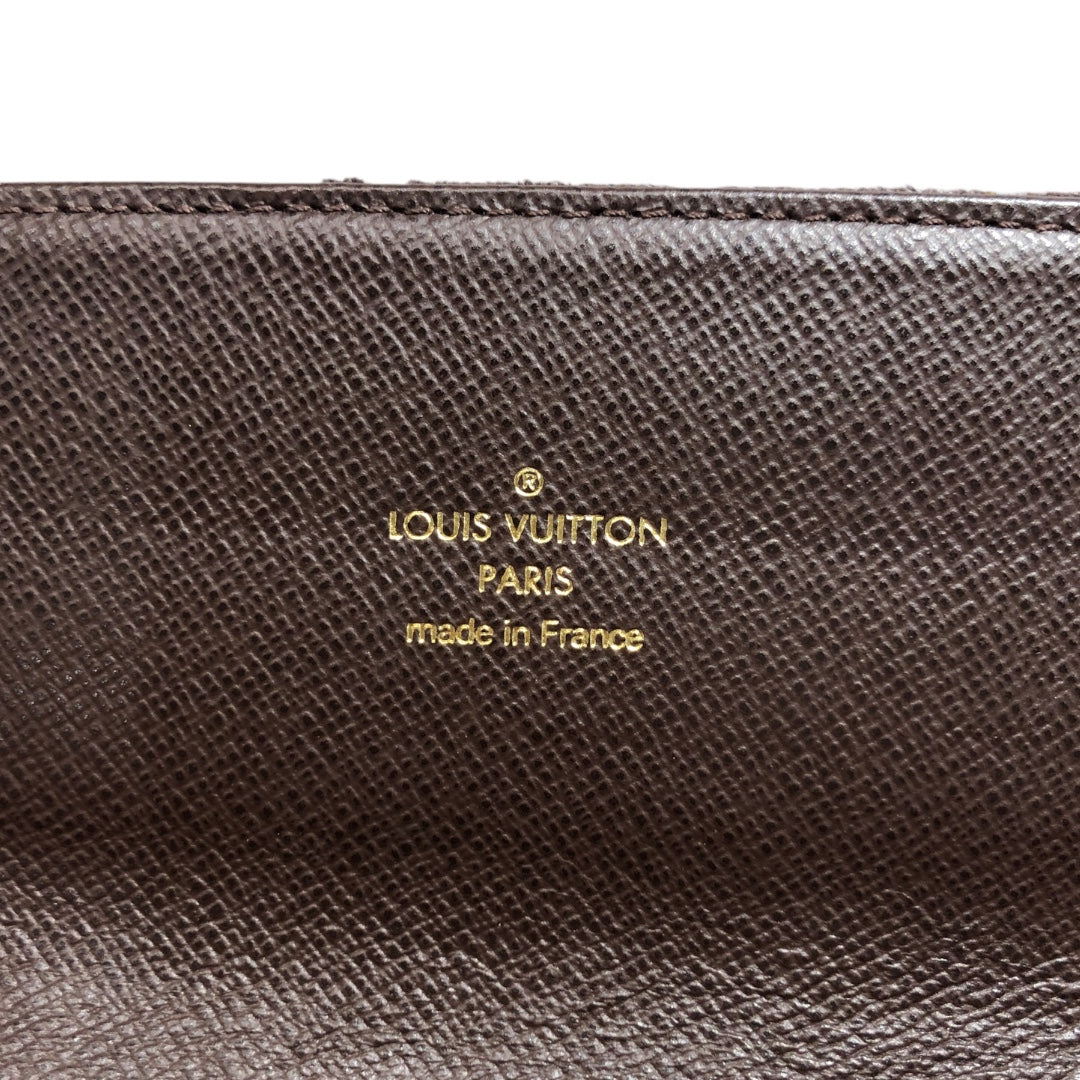 LOUIS VUITTON/Trifold Wallet/Monogram/Cotton/BRW/ view 8