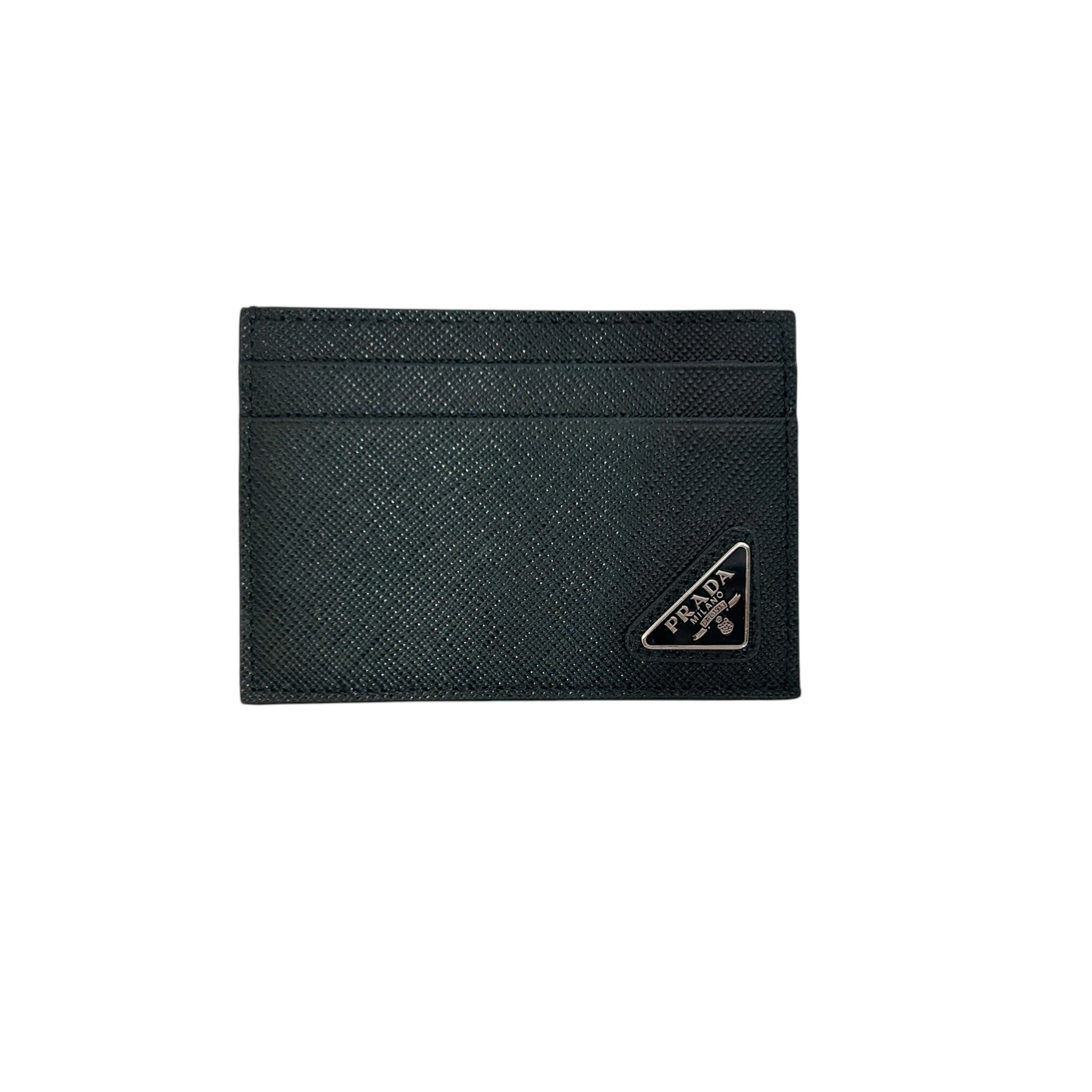 PRADA/Card Case/Leather/BLK/M's/CARD HOLDER / MONEY CLIP view 5