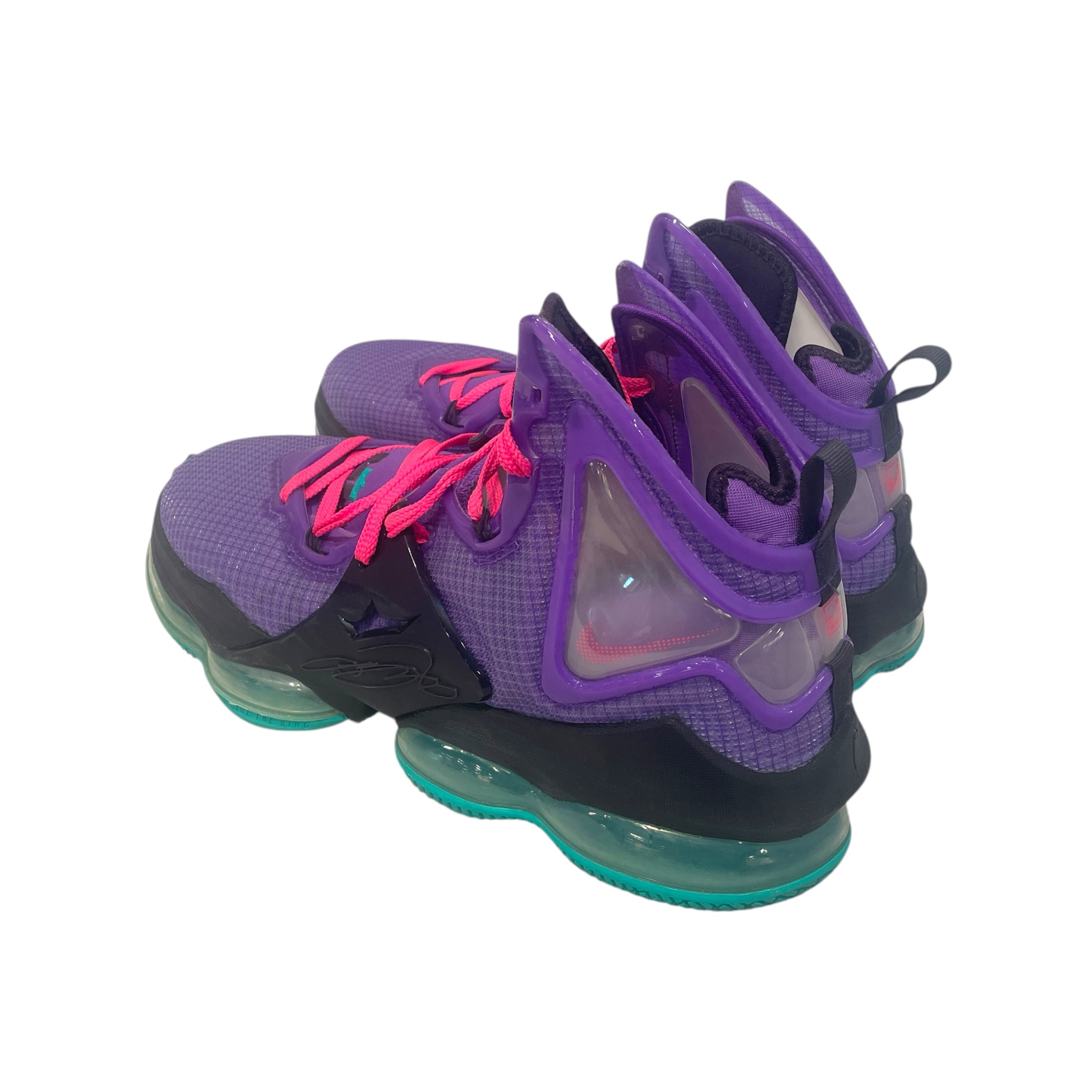 NIKE/Hi-Sneakers/US 12.5/PPL/Lebron 19 South Beach view 2