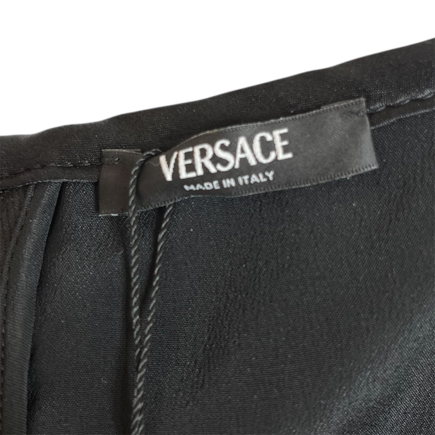 VERSACE/Cut & Sew/44/All Over Print/Silk/BLK/LA COUPE DIEUX CORSET view 3