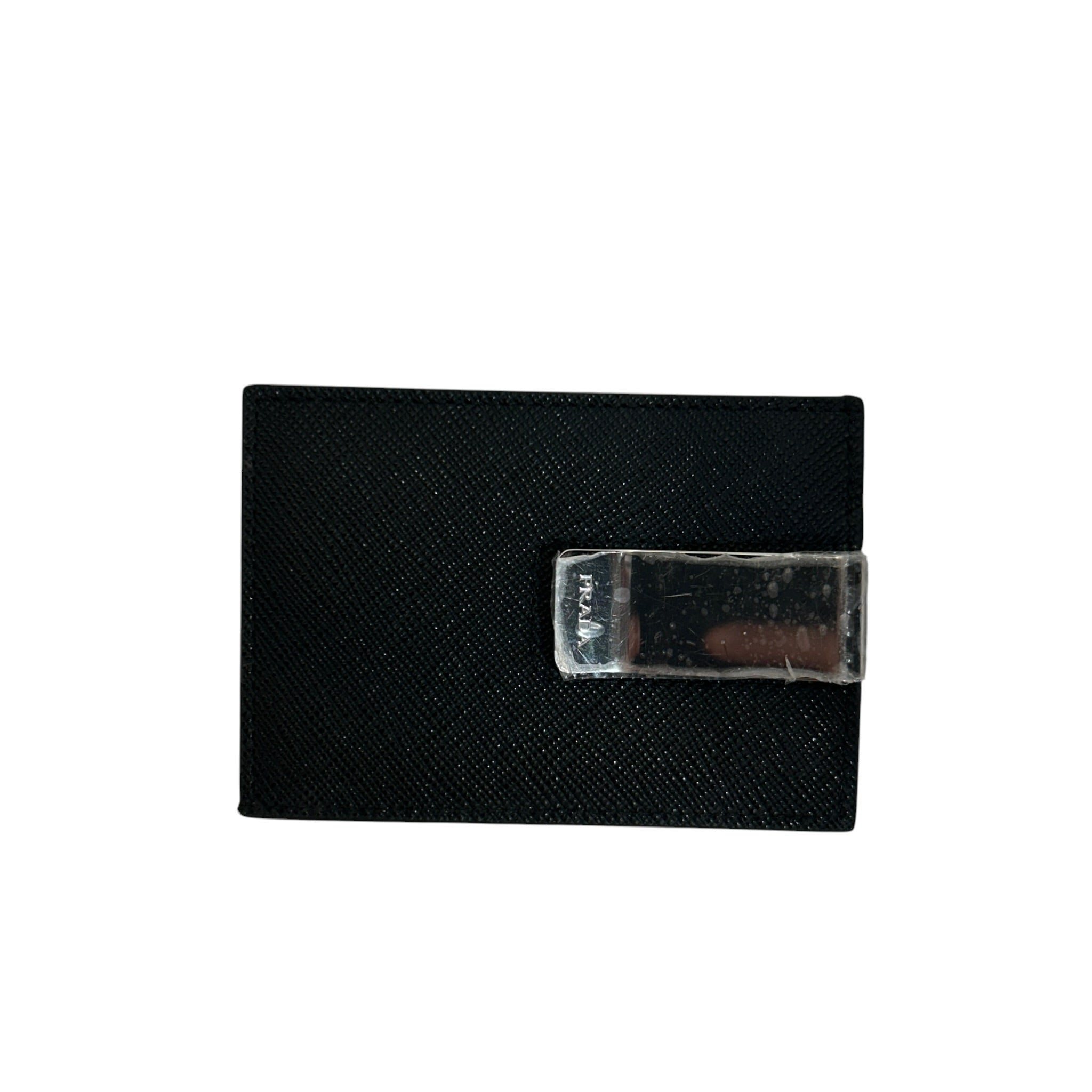 PRADA/Card Case/Leather/BLK/M's/CARD HOLDER / MONEY CLIP view 6