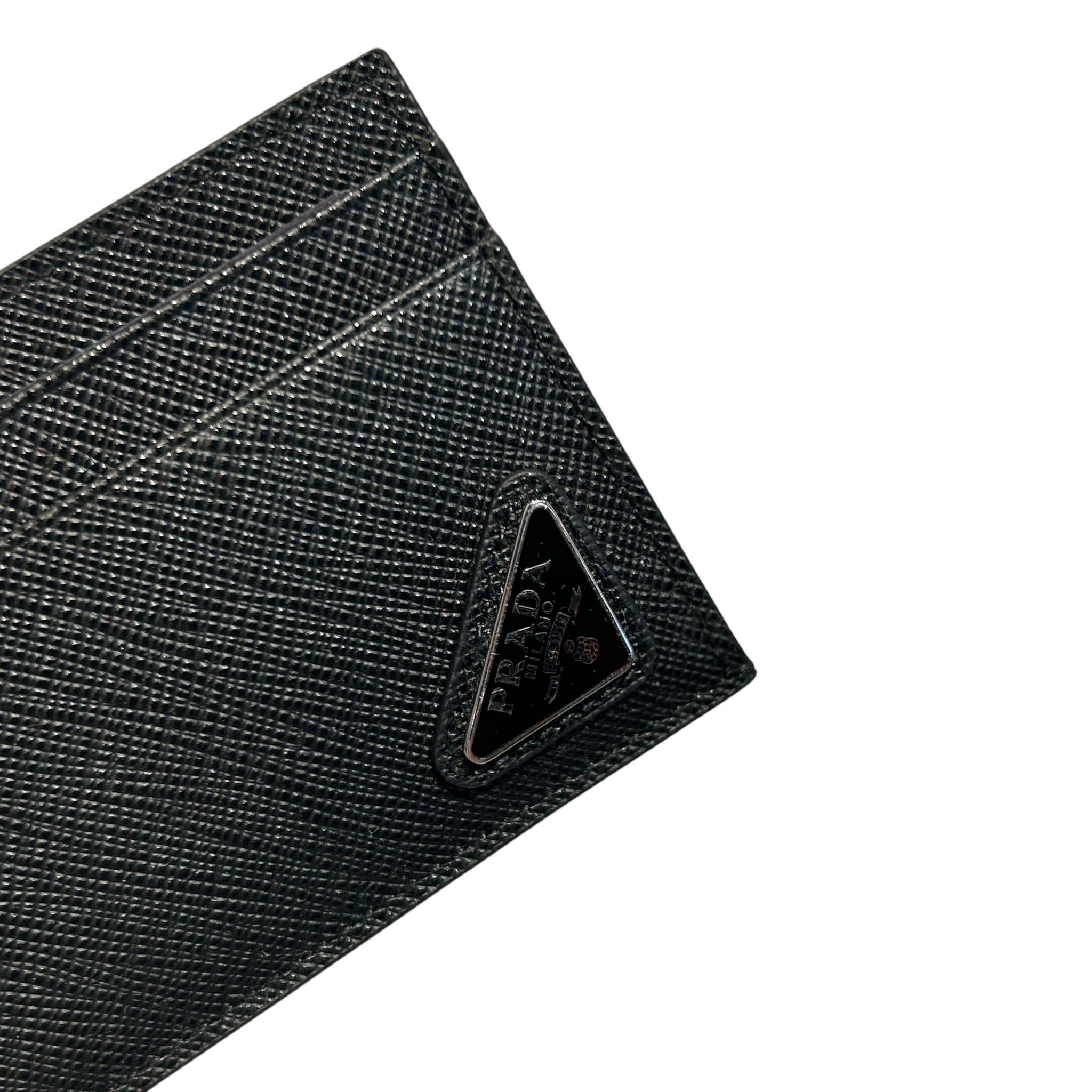 PRADA/Card Case/Leather/BLK/M's/CARD HOLDER / MONEY CLIP view 9