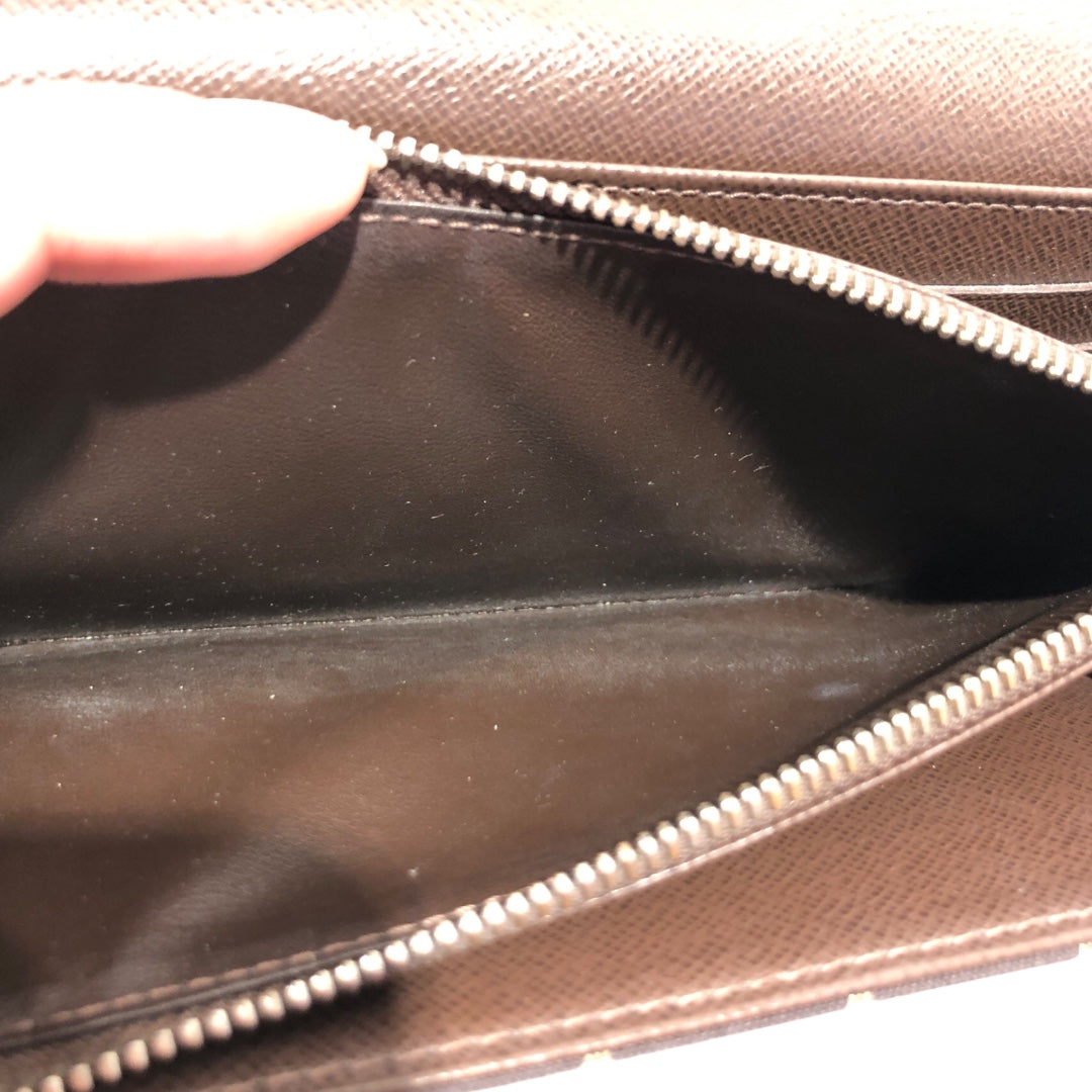 LOUIS VUITTON/Trifold Wallet/Monogram/Cotton/BRW/ view 10